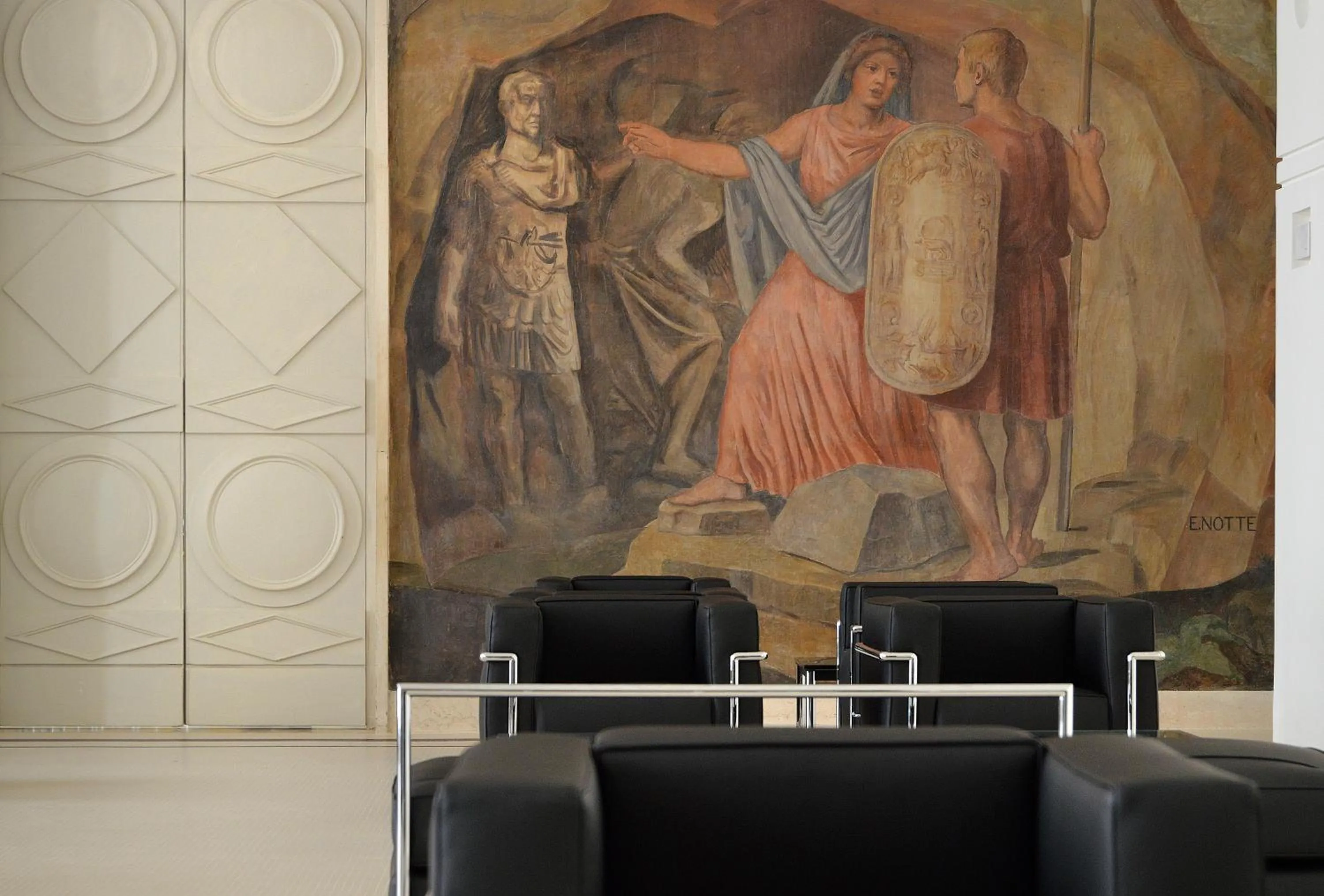 Lounge or bar in Palazzo Esedra