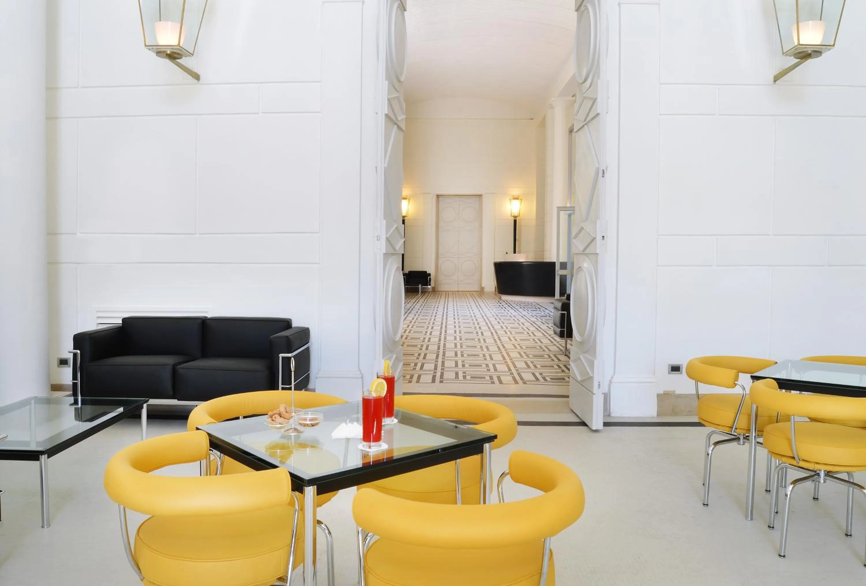 Lounge or bar in Palazzo Esedra