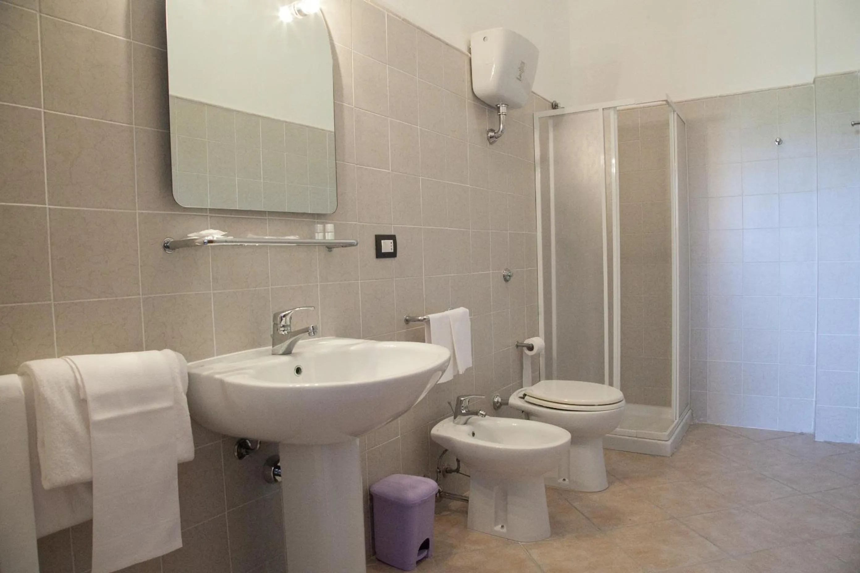 Bathroom in Residence Hotel Monte Ricciu