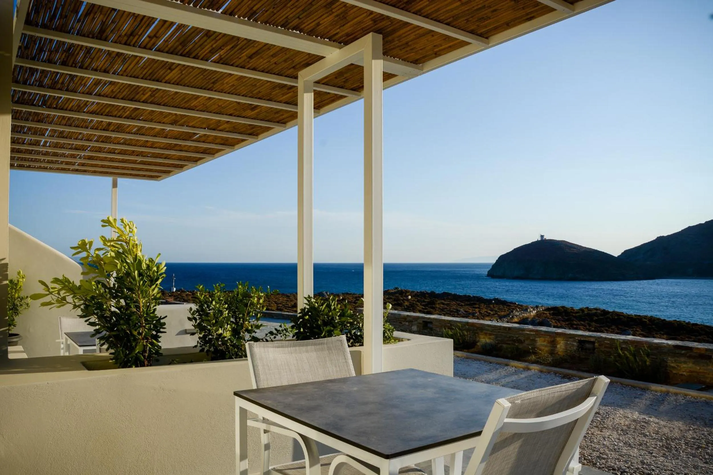 Patio in Pharos Apartments