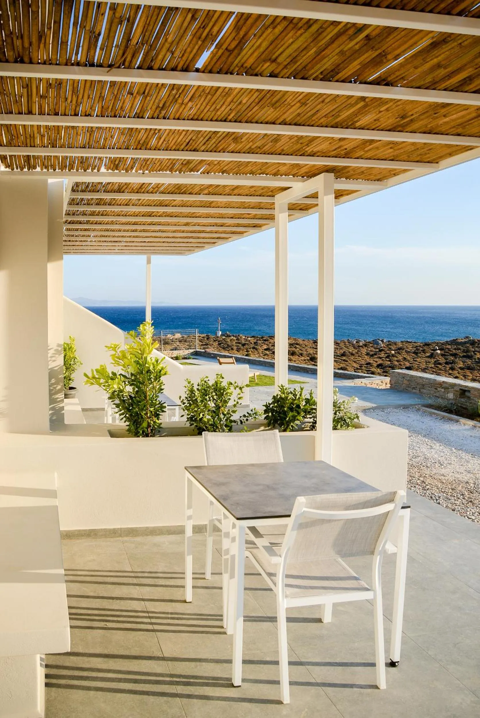 Patio in Pharos Apartments