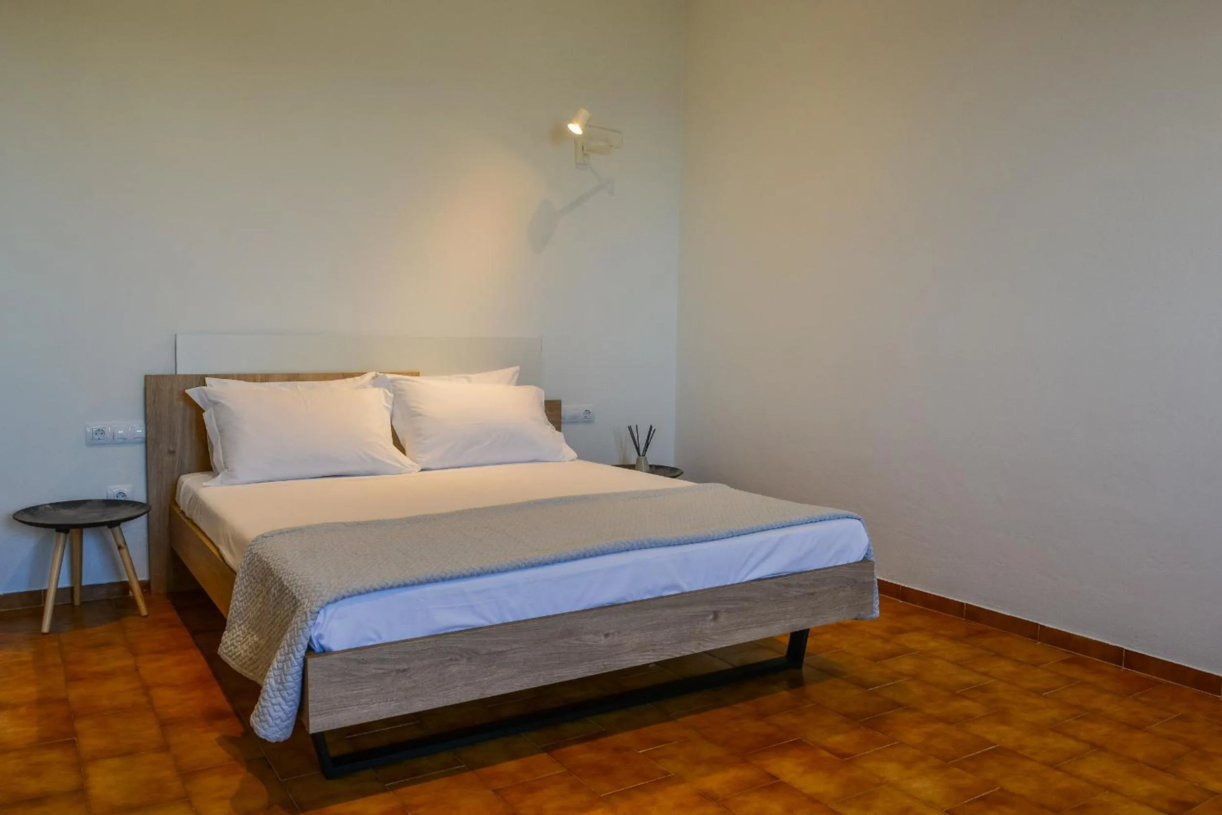 Bedroom, Bed in Pharos Apartments