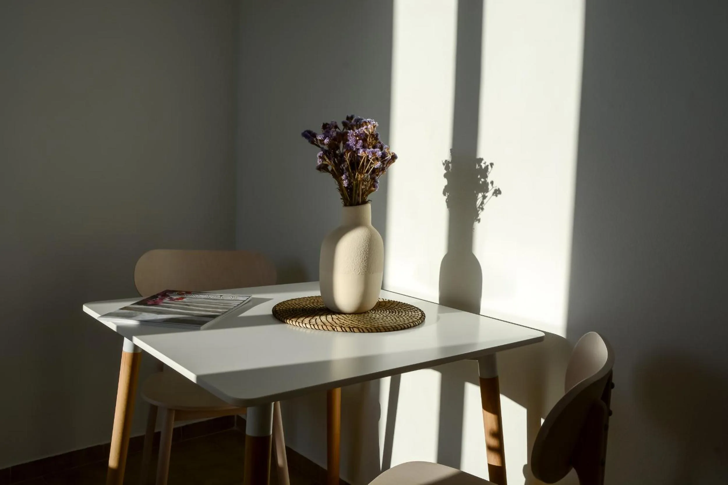 Dining area in Pharos Apartments