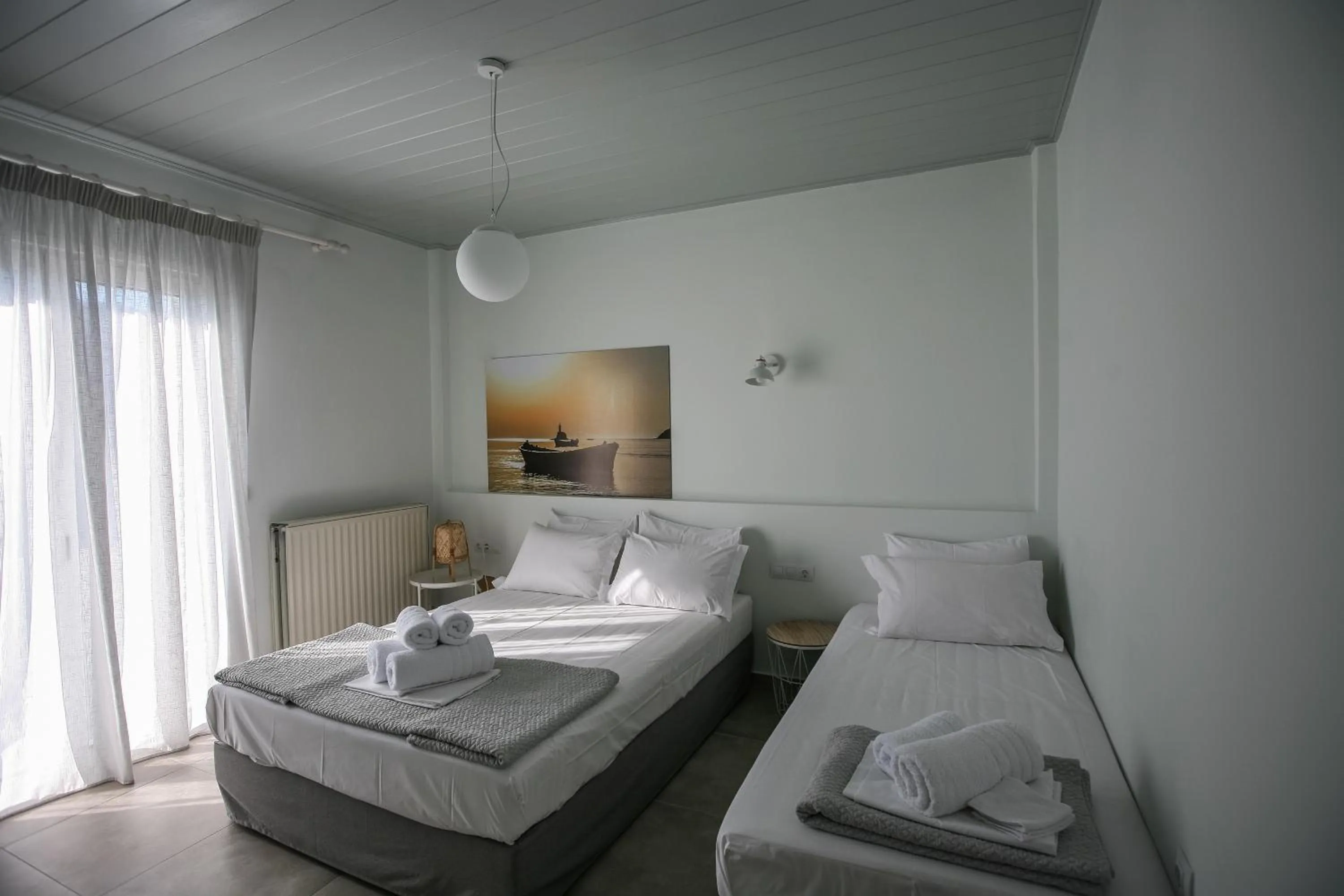 Bedroom, Bed in Pharos Apartments