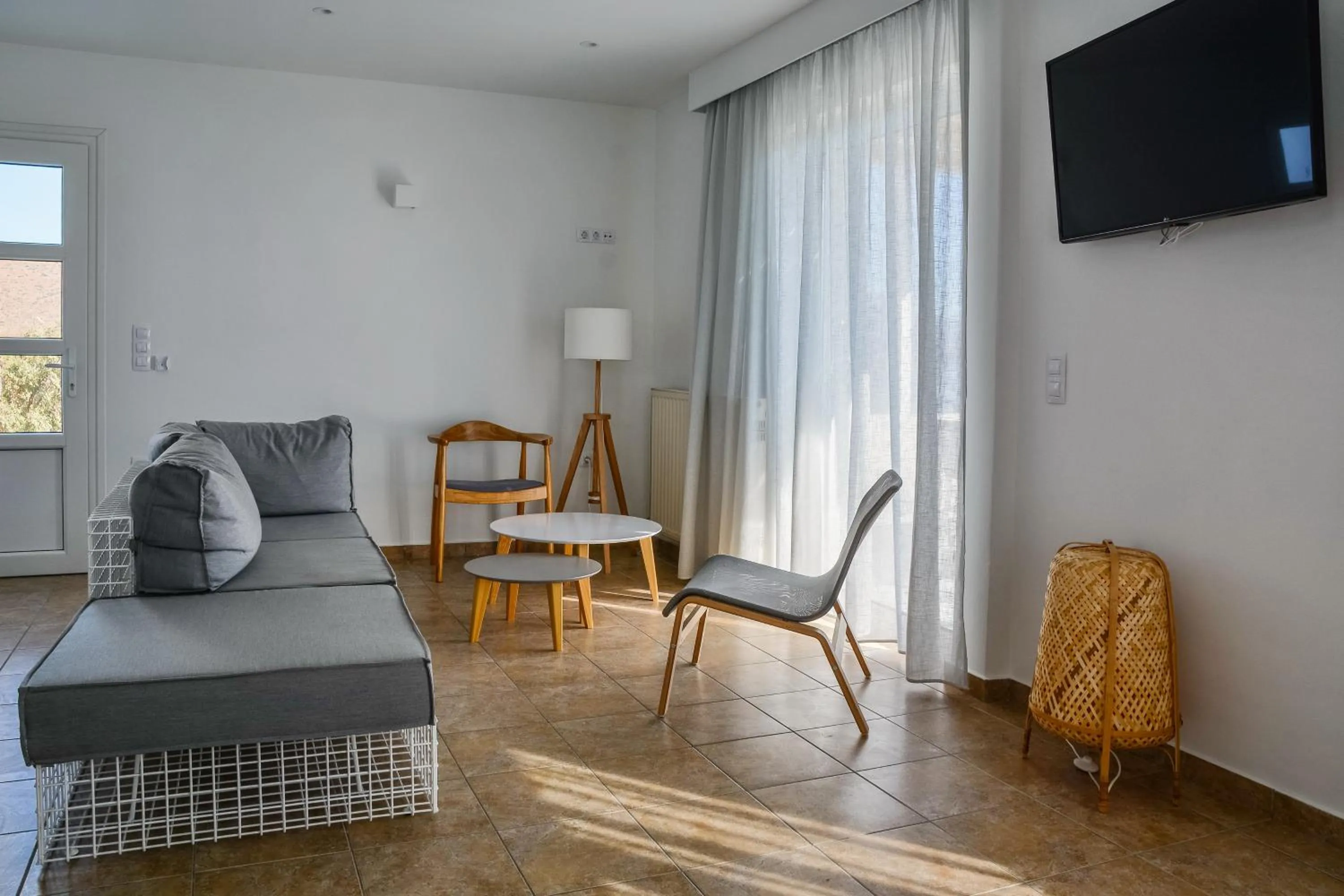 Living room in Pharos Apartments