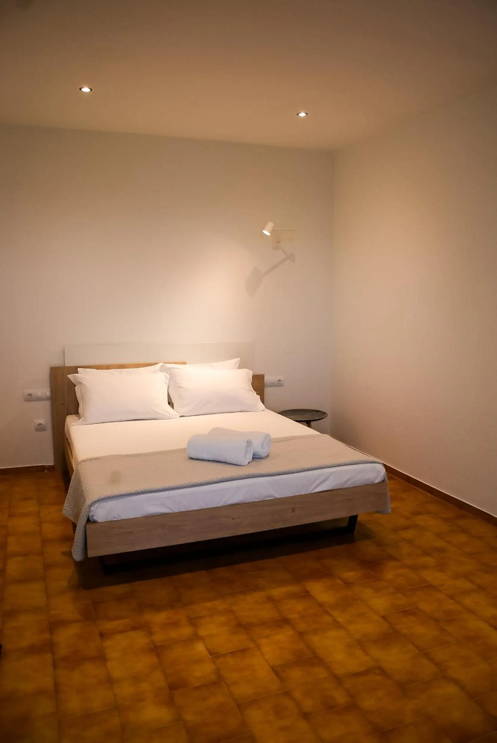 Bedroom, Bed in Pharos Apartments