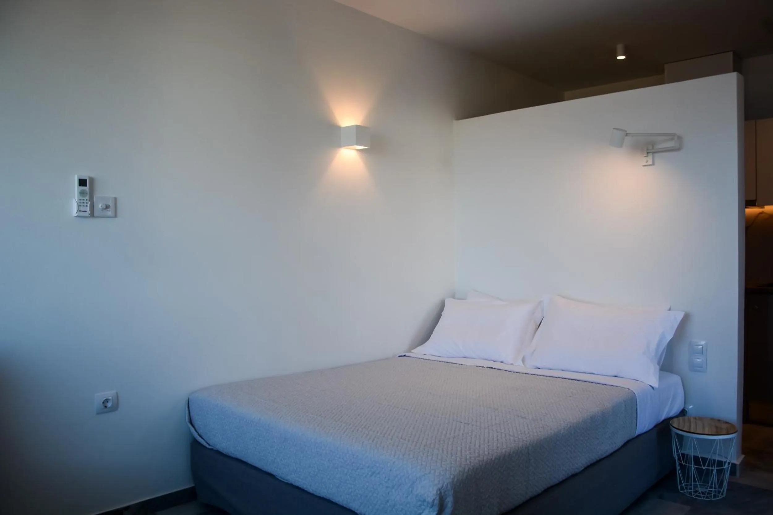 Bedroom, Bed in Pharos Apartments