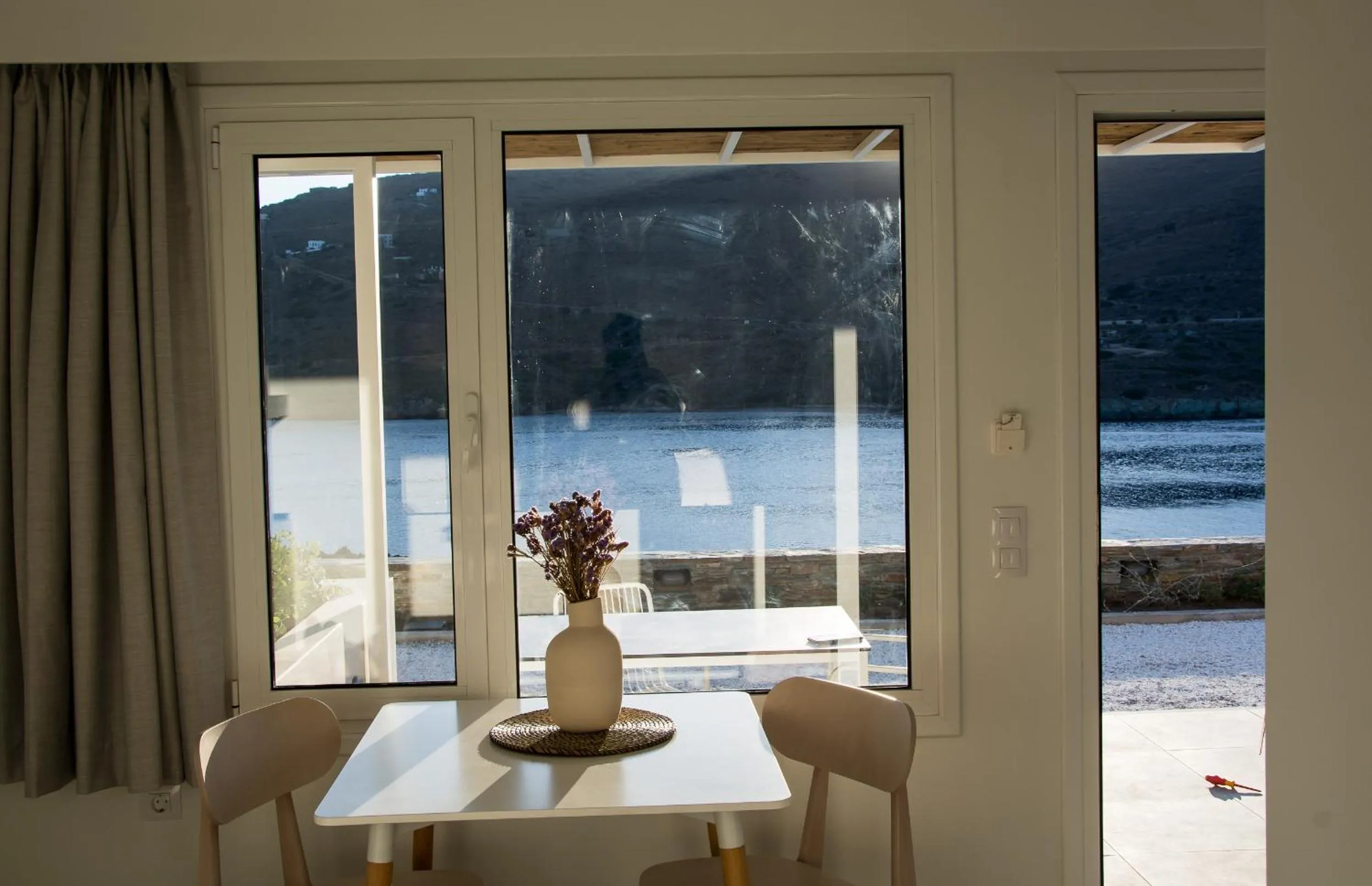 Dining area in Pharos Apartments