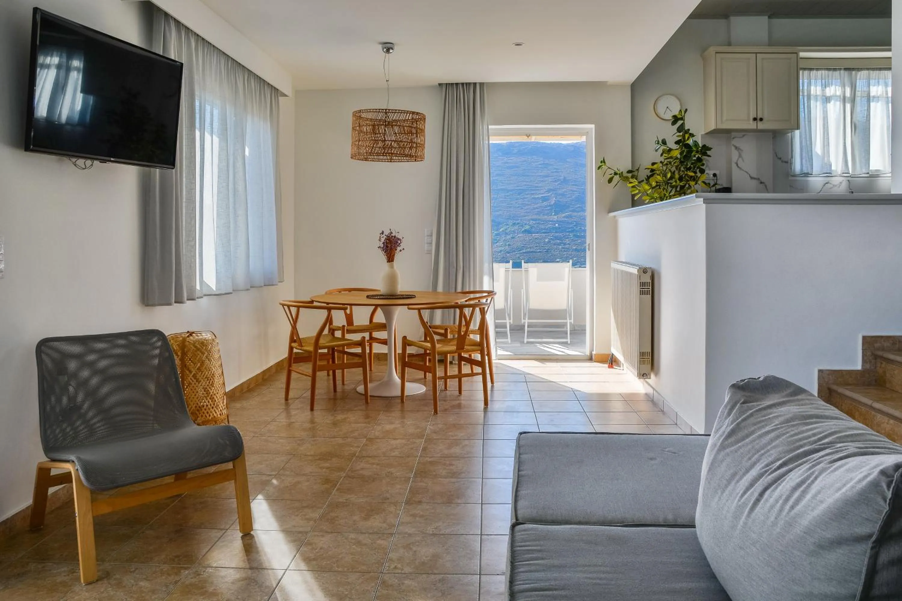 Living room in Pharos Apartments