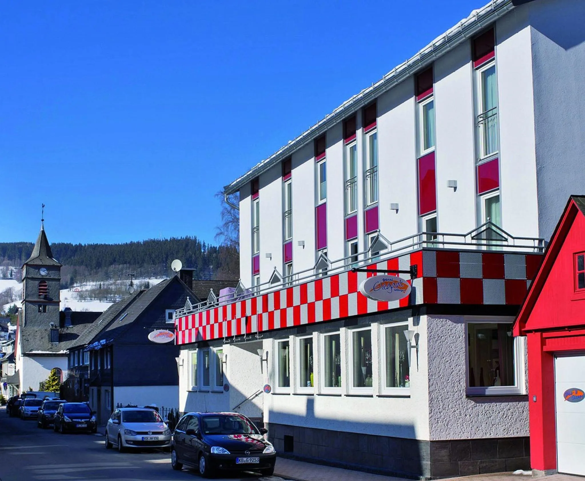 Property building in Hotel Elegant