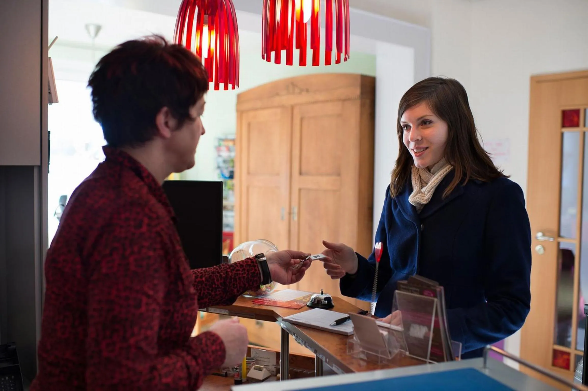 Staff in Hotel Elegant