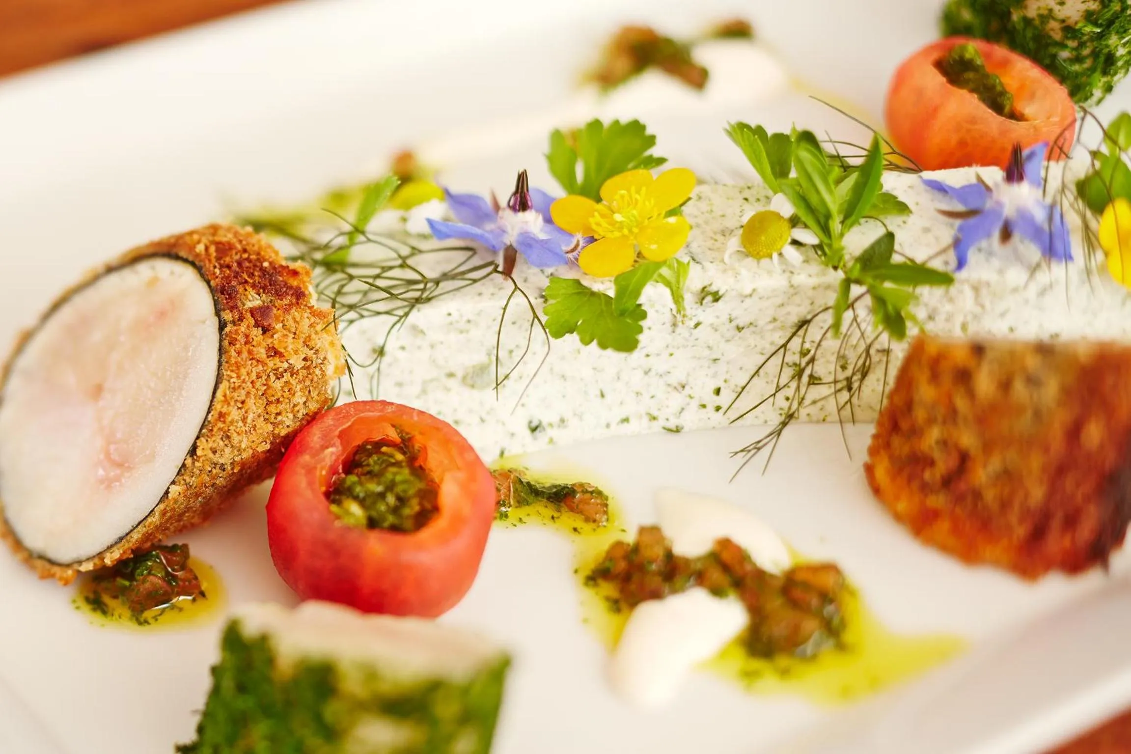 Food close-up in Hotel Menge "An der Schlacht"