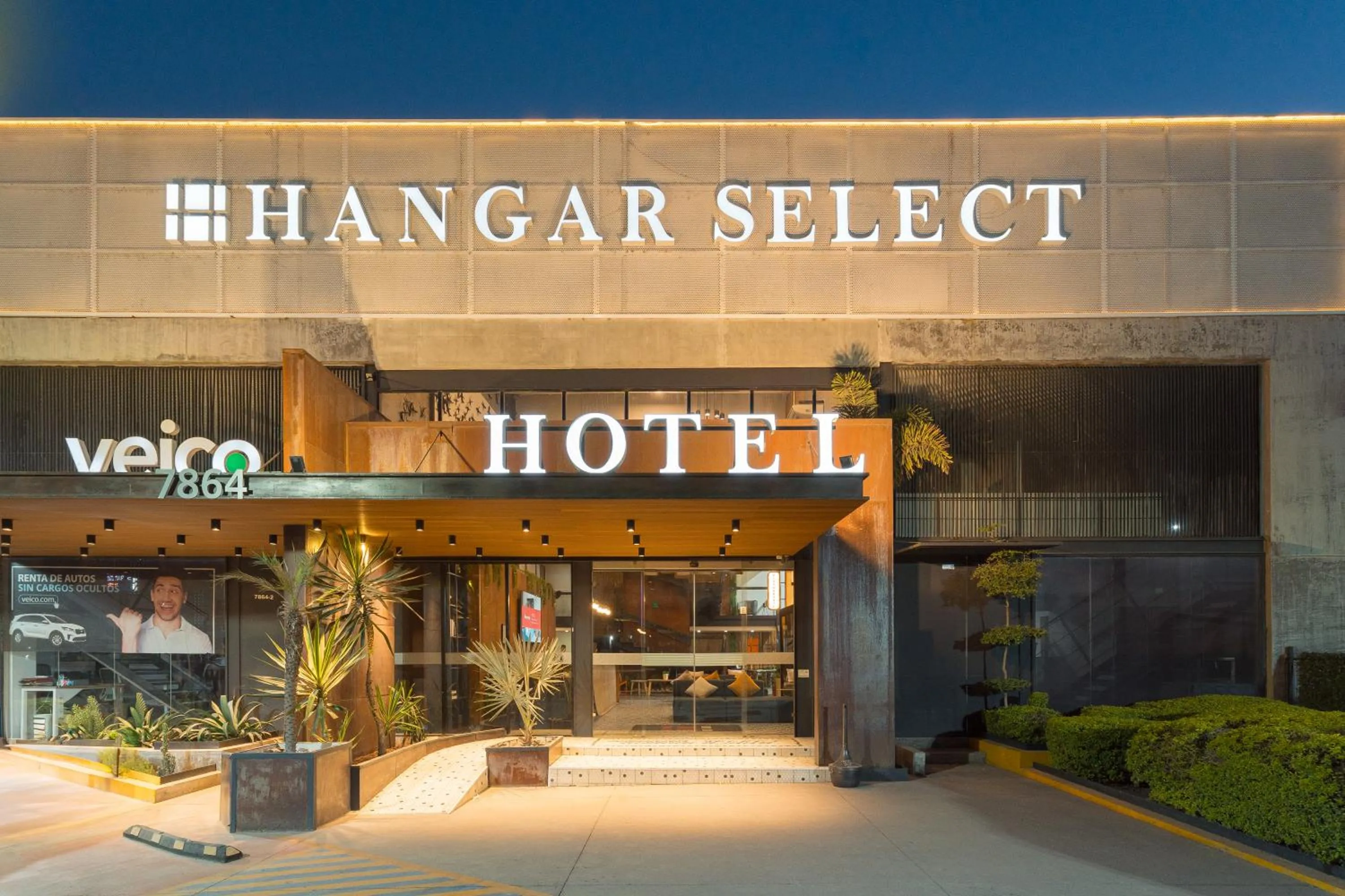 Facade/entrance in Hangar Select Aeropuerto Guadalajara