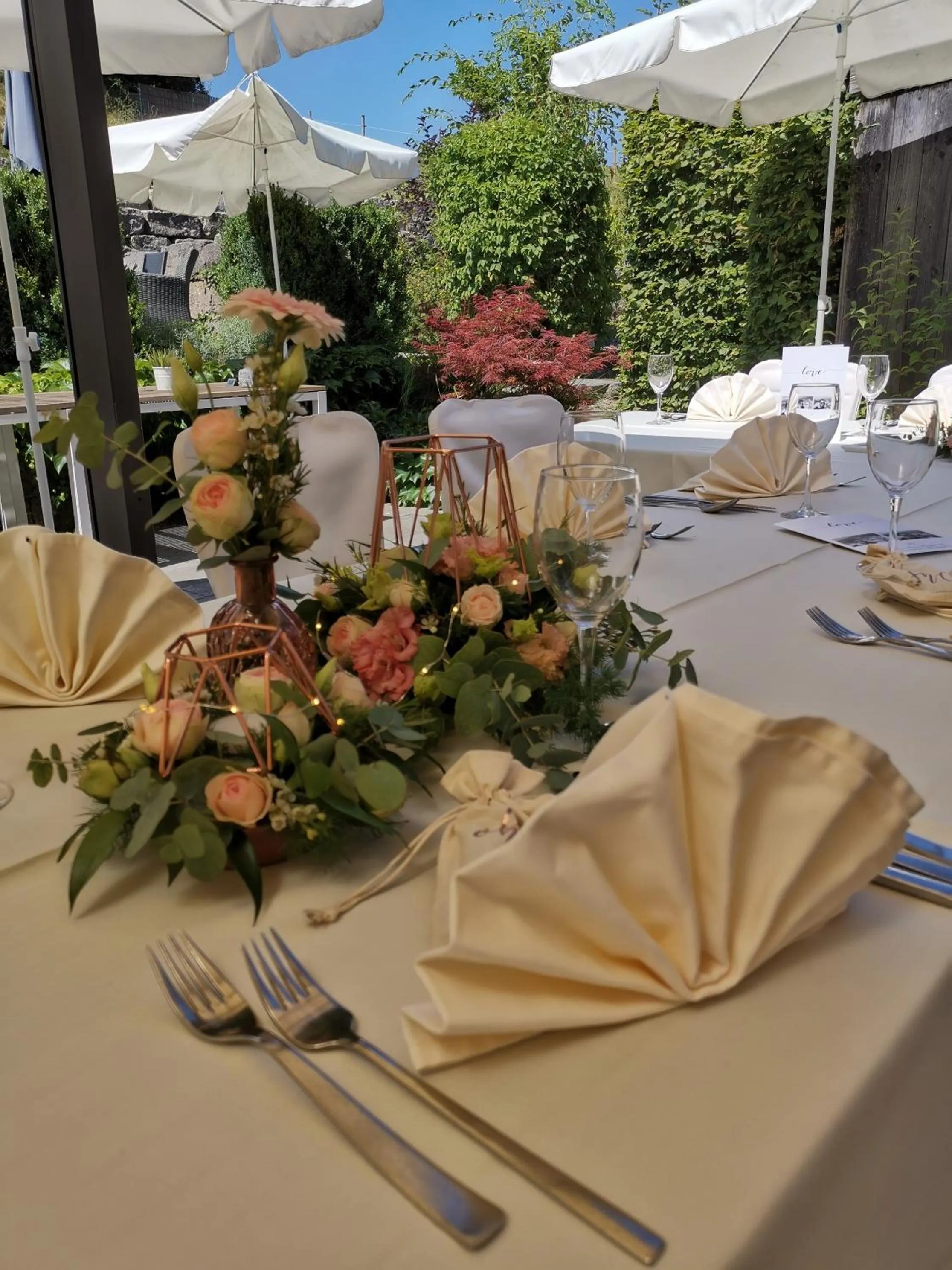 Food and drinks in Landhaus Engel