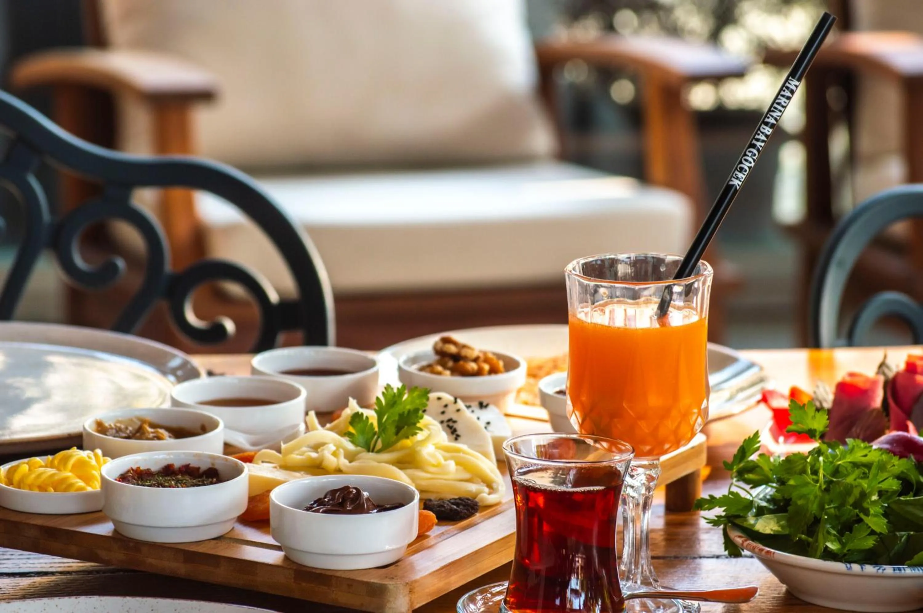 Food and drinks in Hotel Marina Bay Göcek