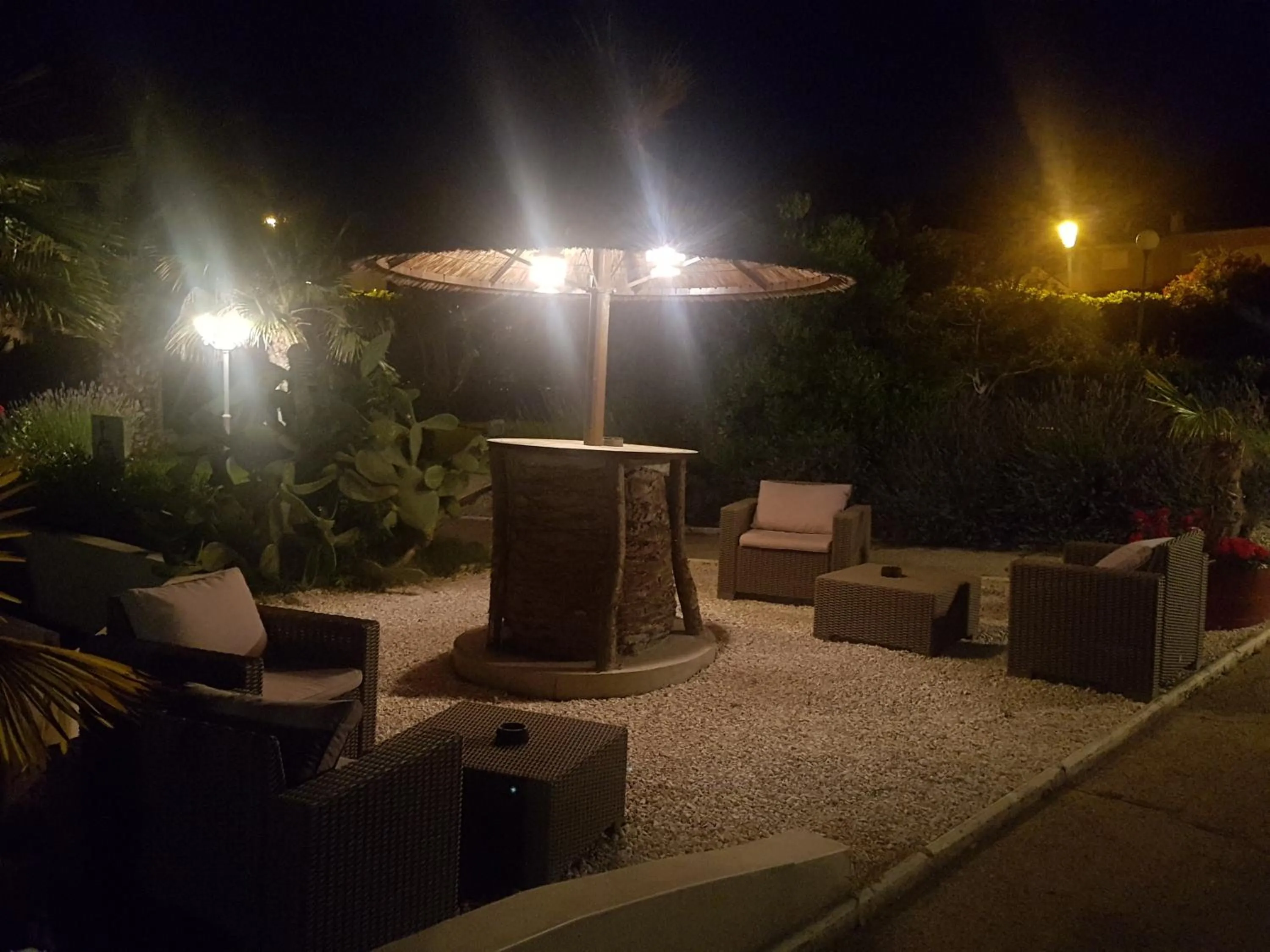 Patio in Brit Hotel Confort Hélios Agde