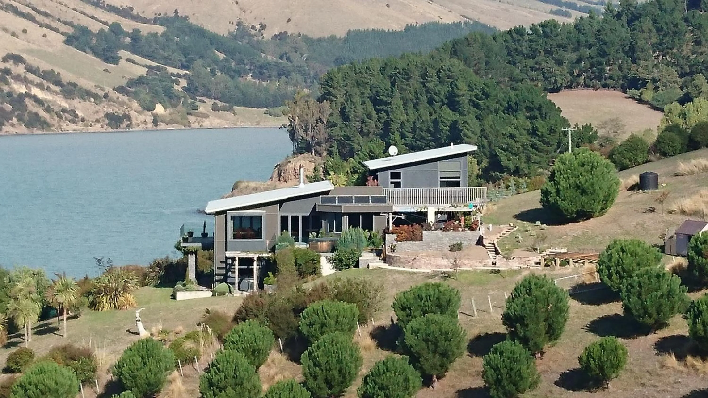 Bird's eye view in Port Levy B & B Christchurch