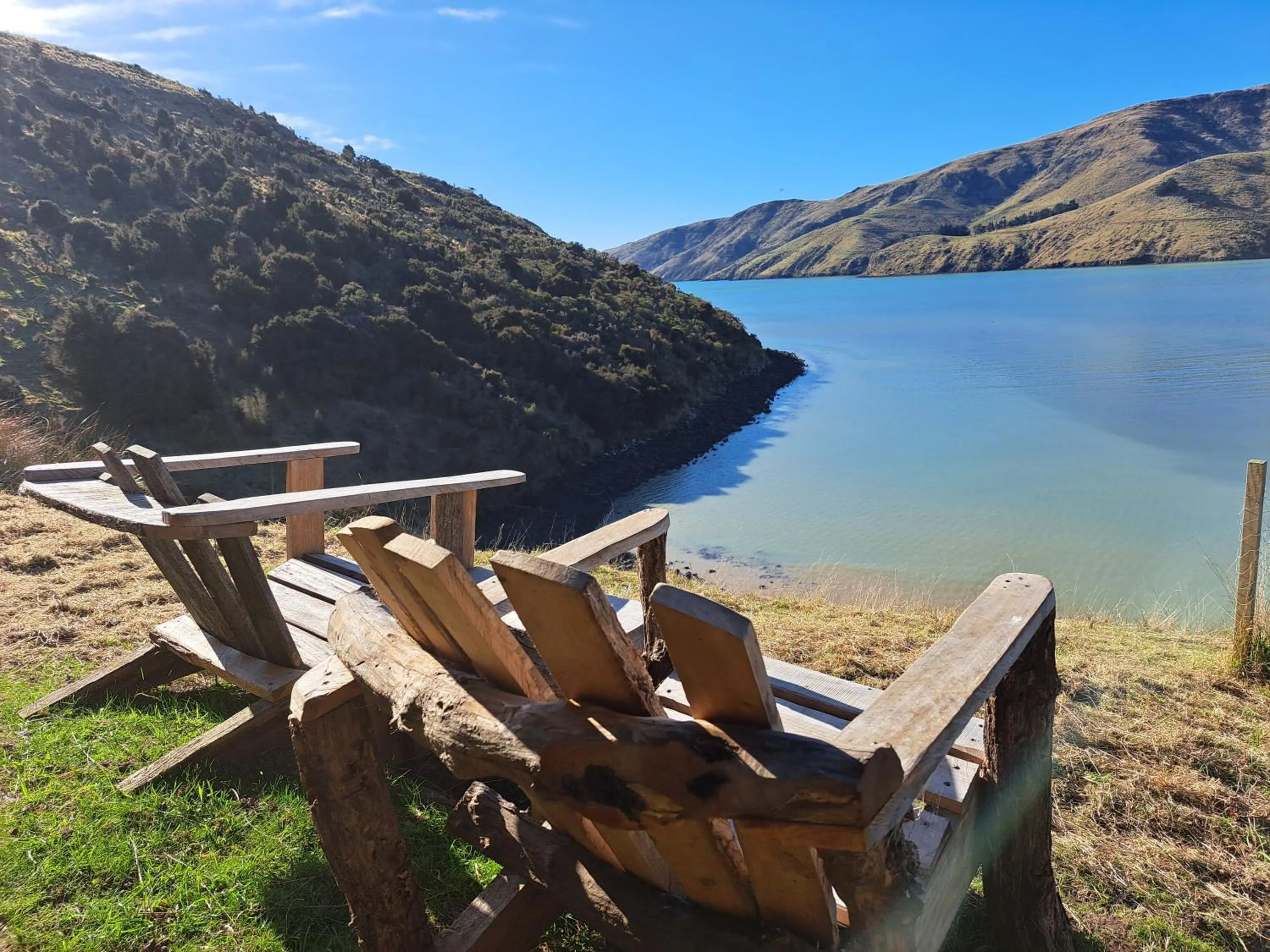 Sea view in Port Levy B & B Christchurch