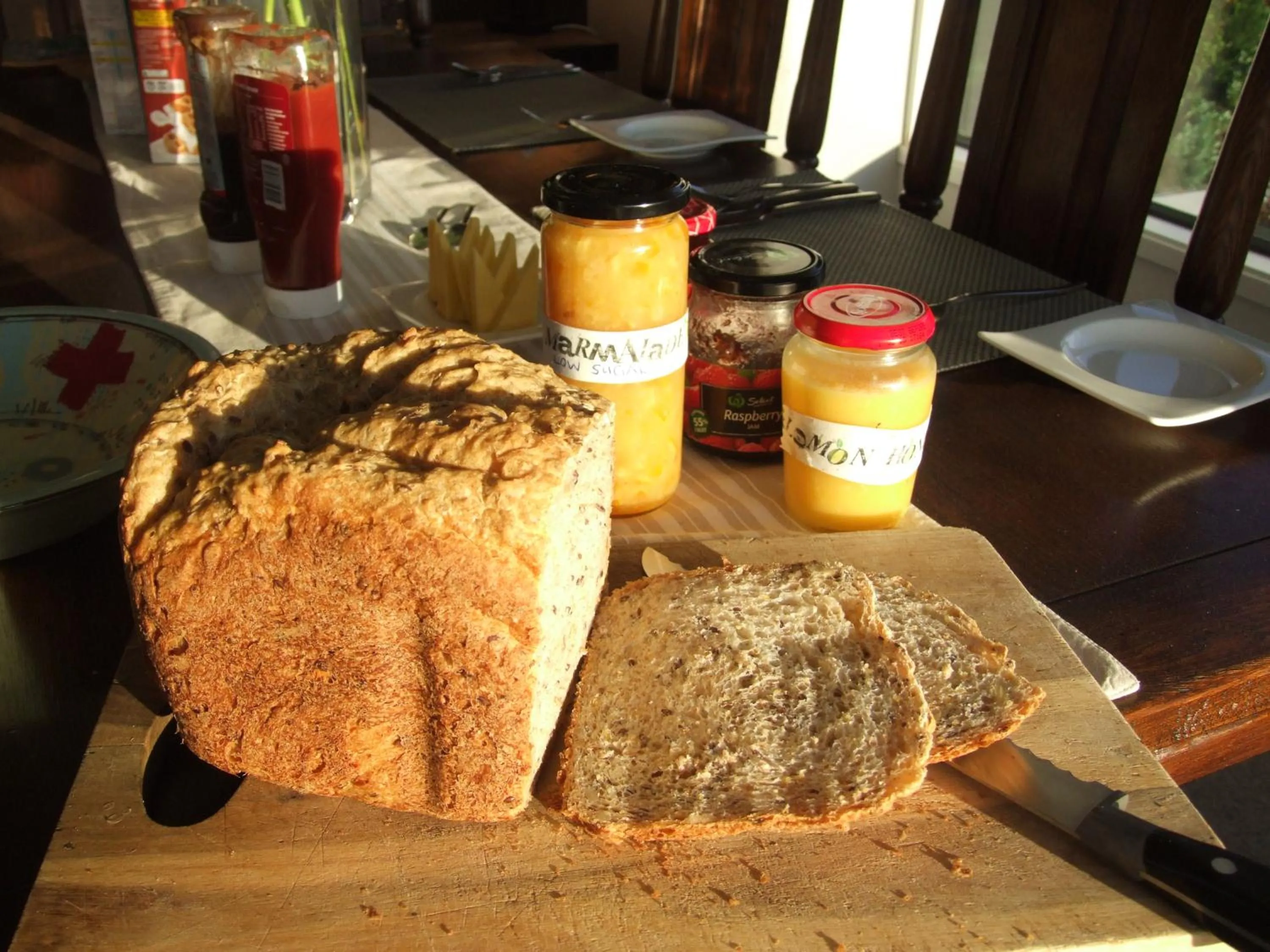 Breakfast in Port Levy B & B Christchurch