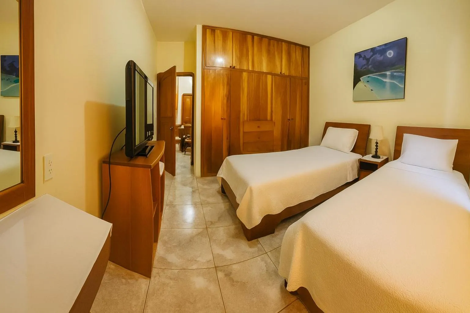 Area and facilities, Bed in Hotel Del Sol Galapagos