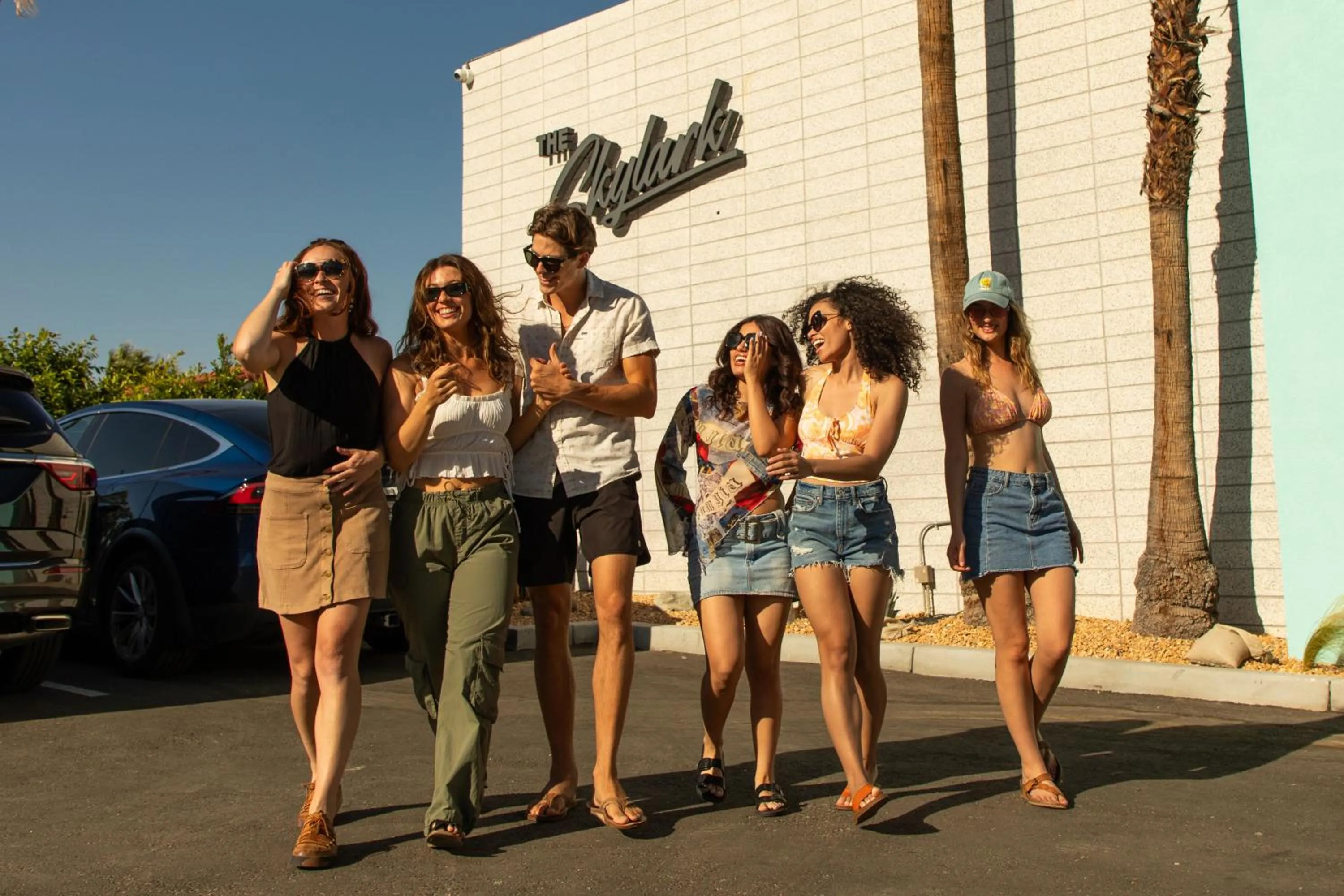 Day in The Skylark, a Palm Springs Hotel