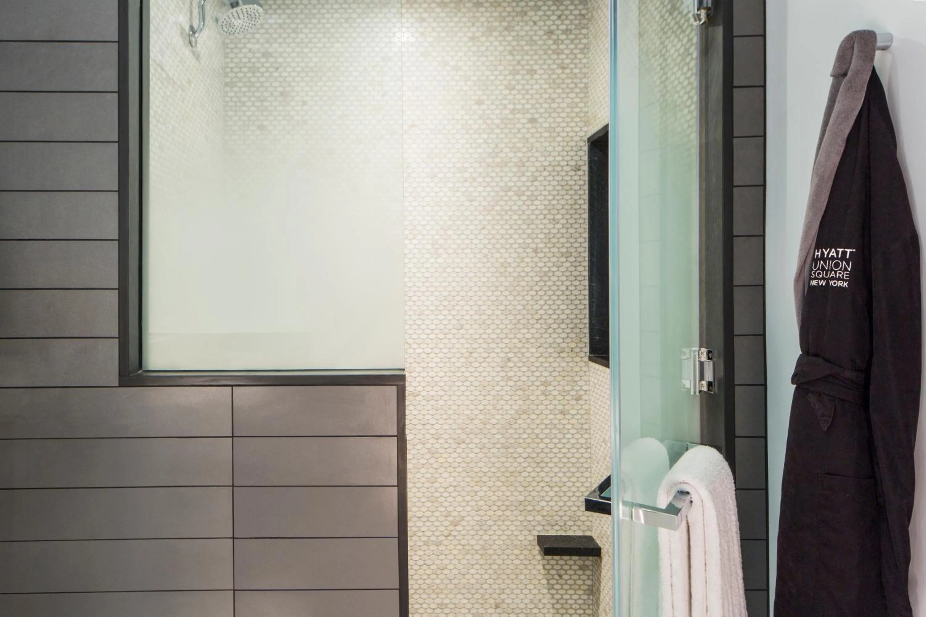 Shower in Hyatt Union Square New York