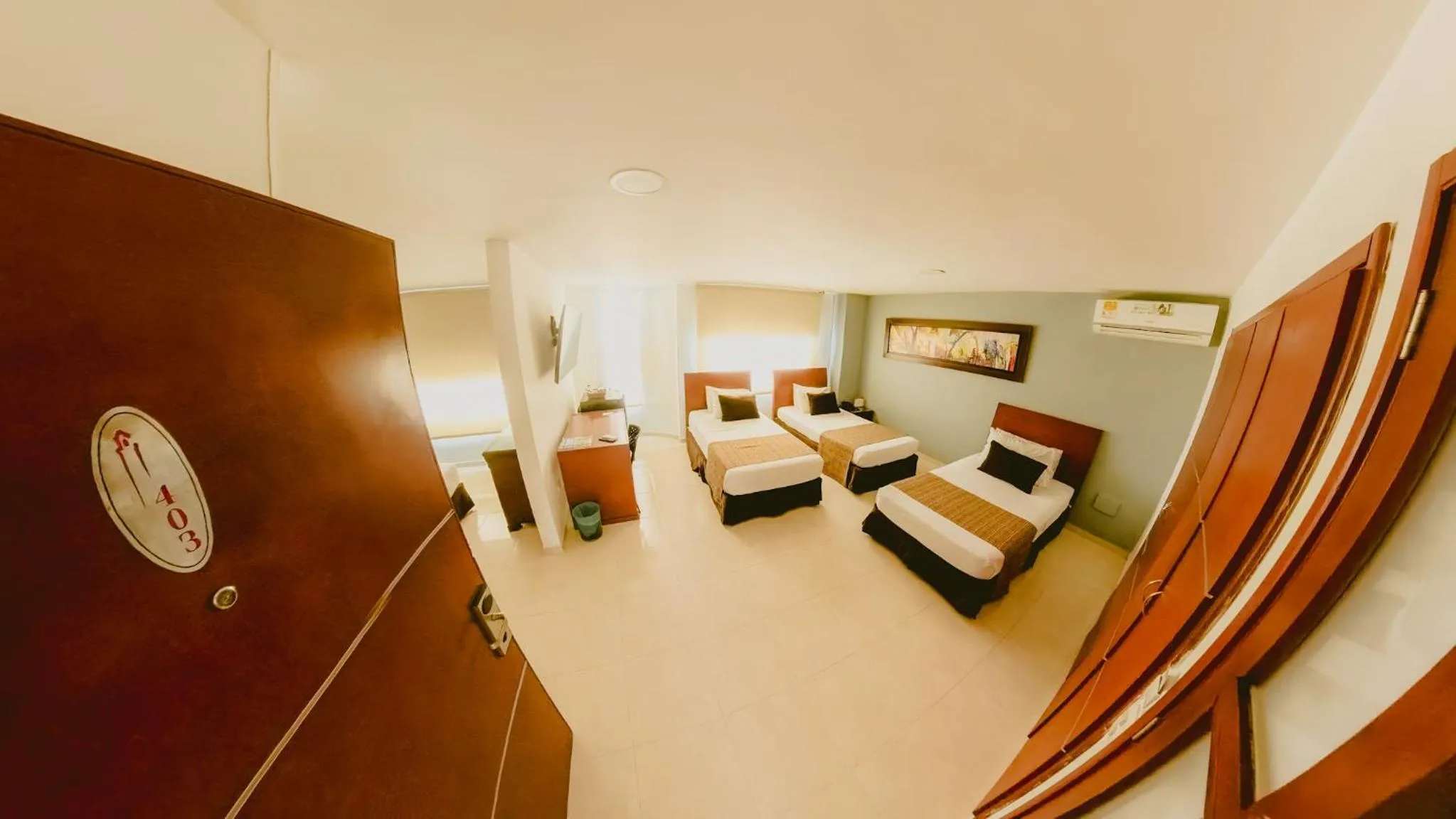 Bed in Hotel Buena Vista Express