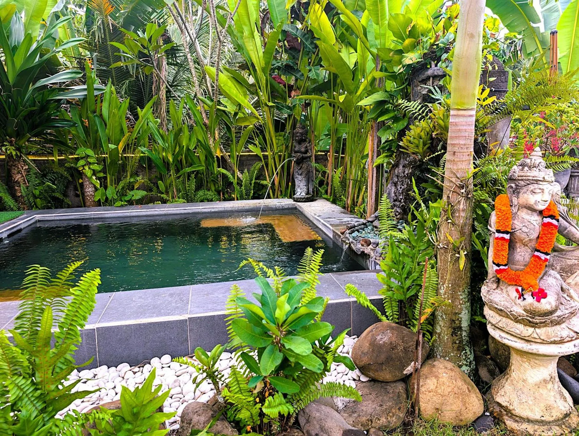 Swimming pool in Ayumar Homestay Medewi