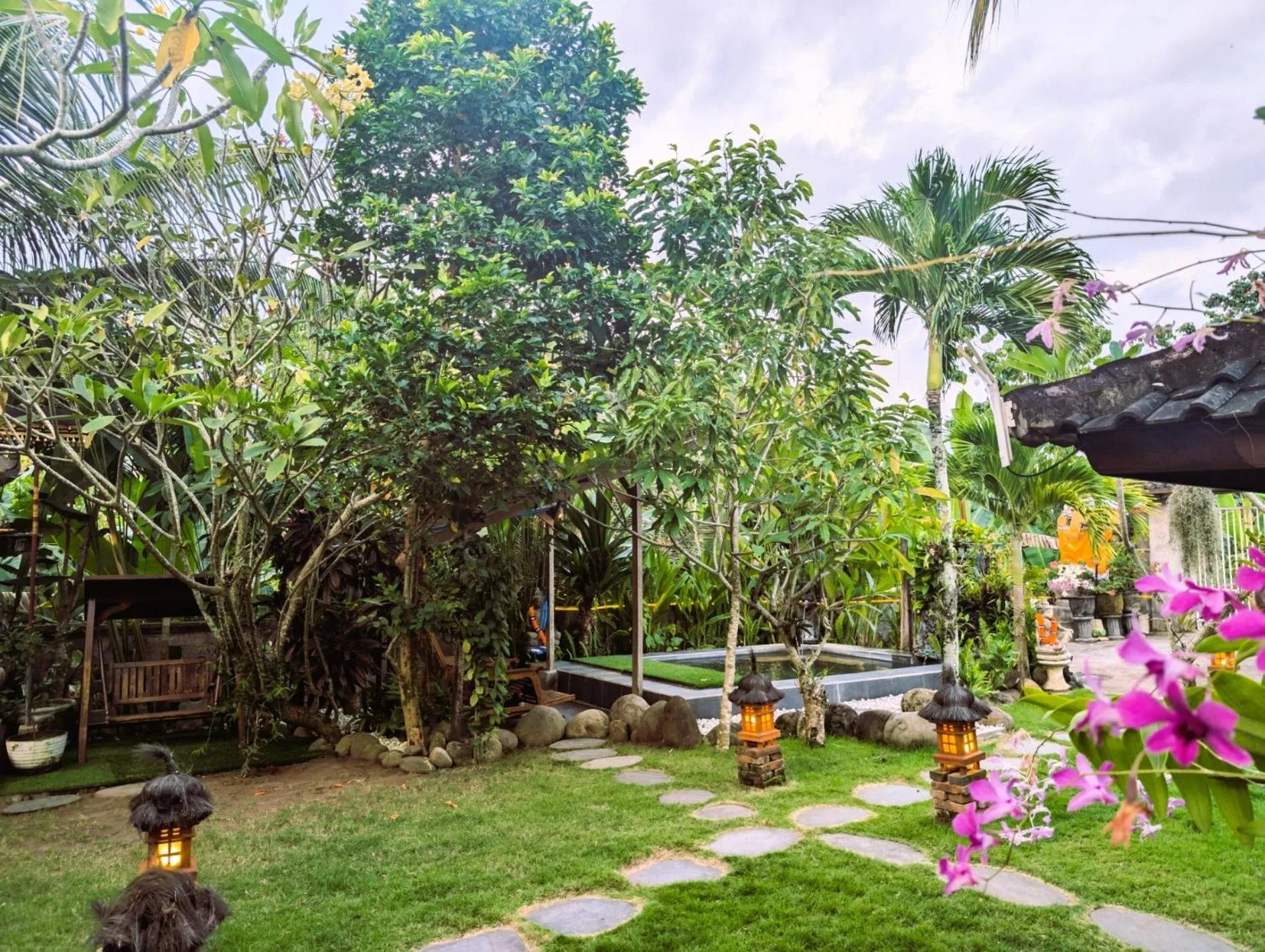 Garden in Ayumar Homestay Medewi