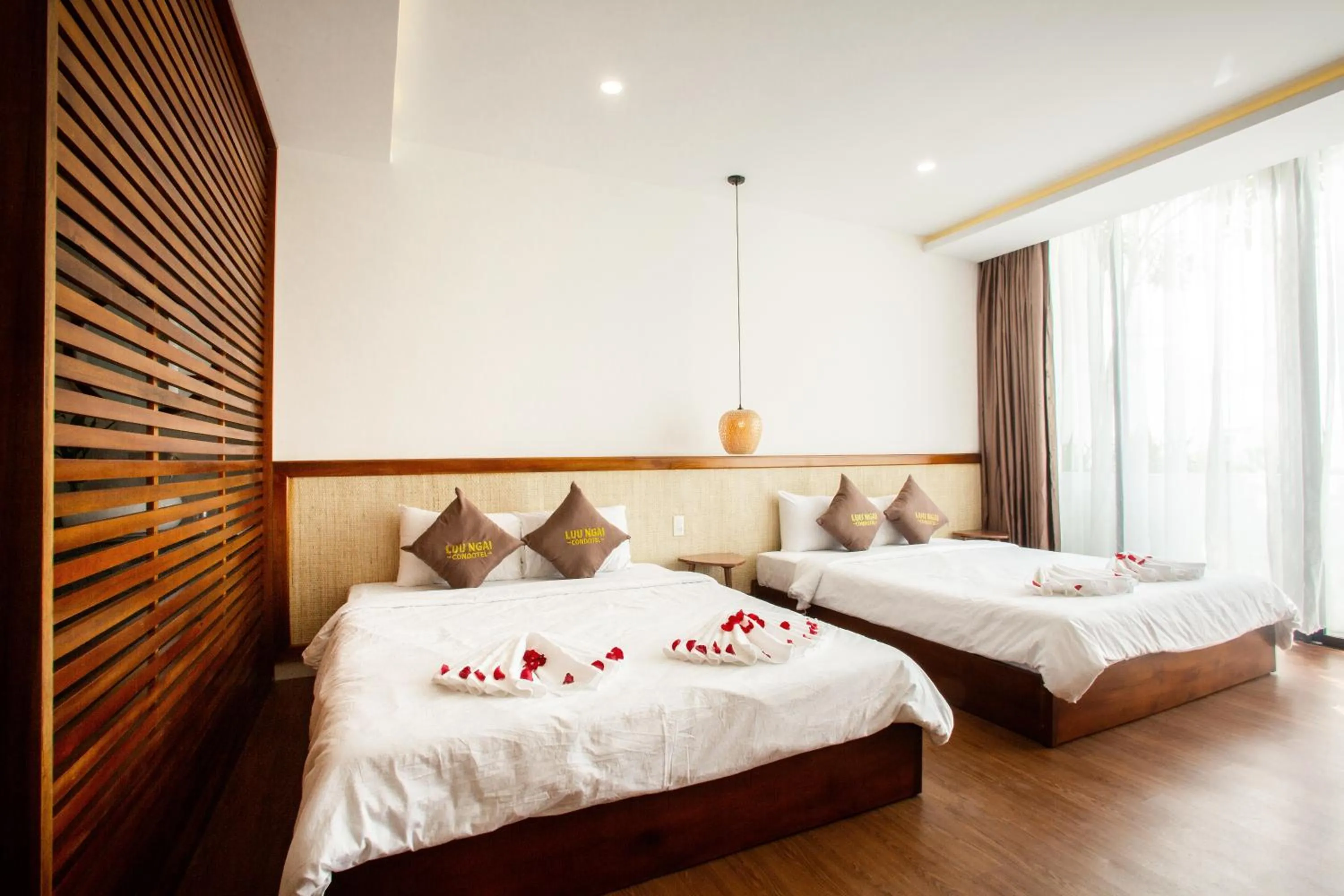 Bed in Luu Ngai Condotel Quy Nhon