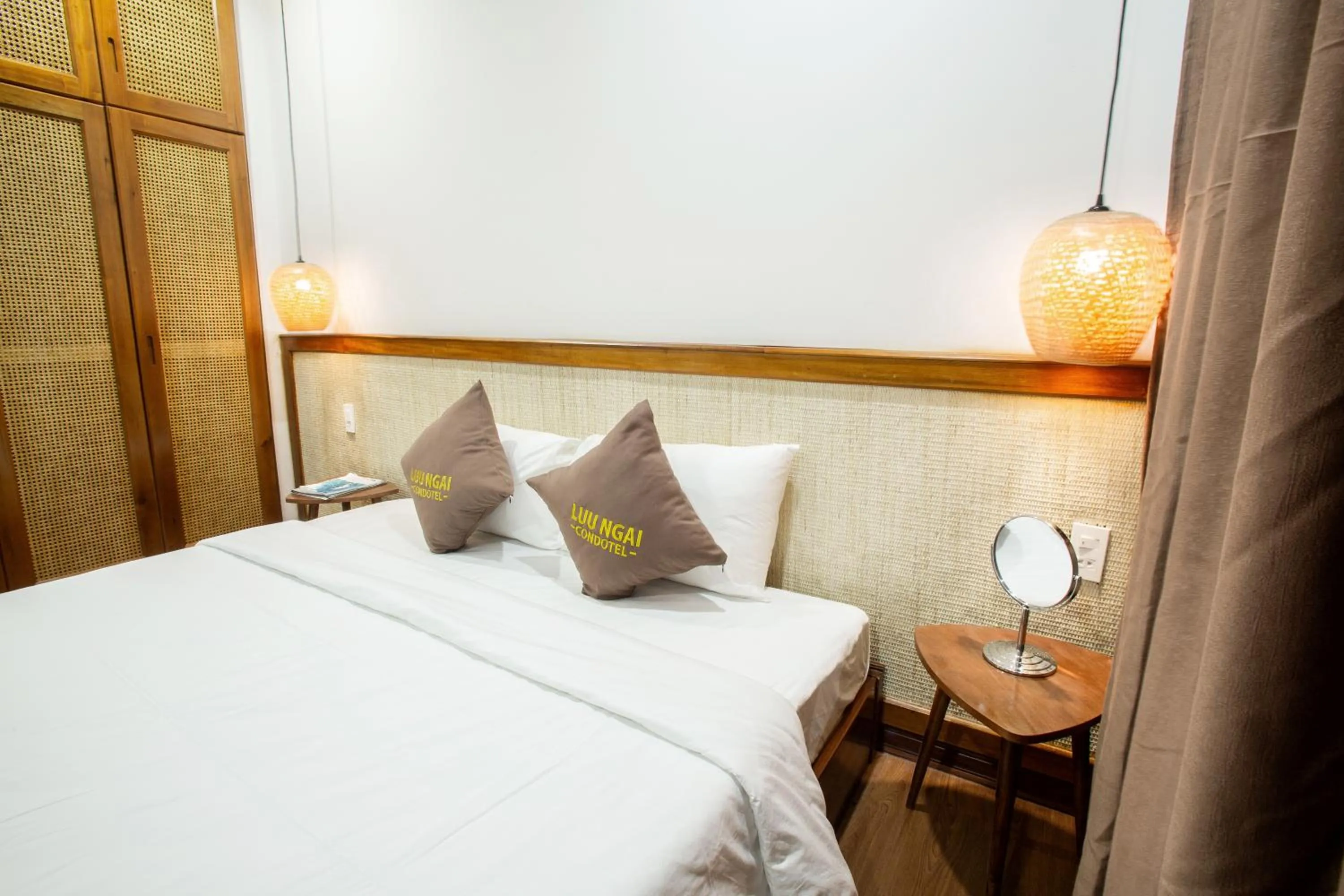 Bed in Luu Ngai Condotel Quy Nhon