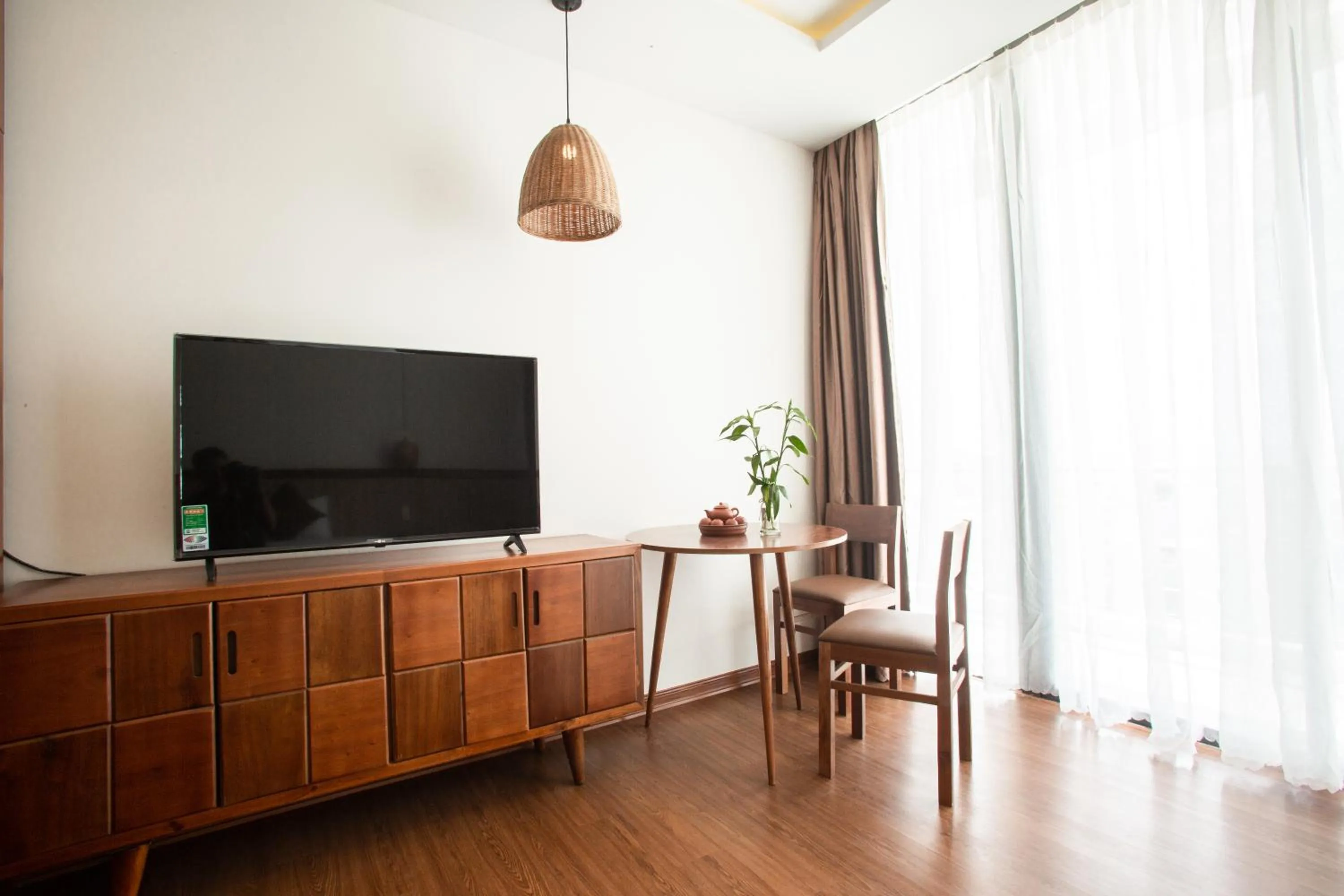 Communal lounge/ TV room in Luu Ngai Condotel Quy Nhon