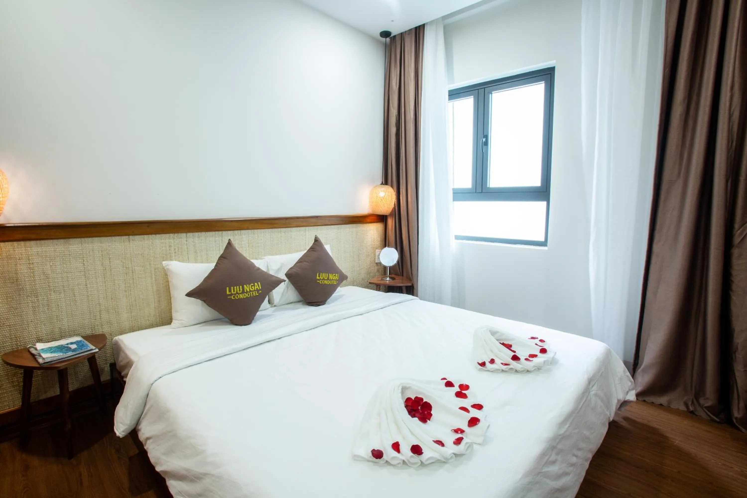 Bed in Luu Ngai Condotel Quy Nhon