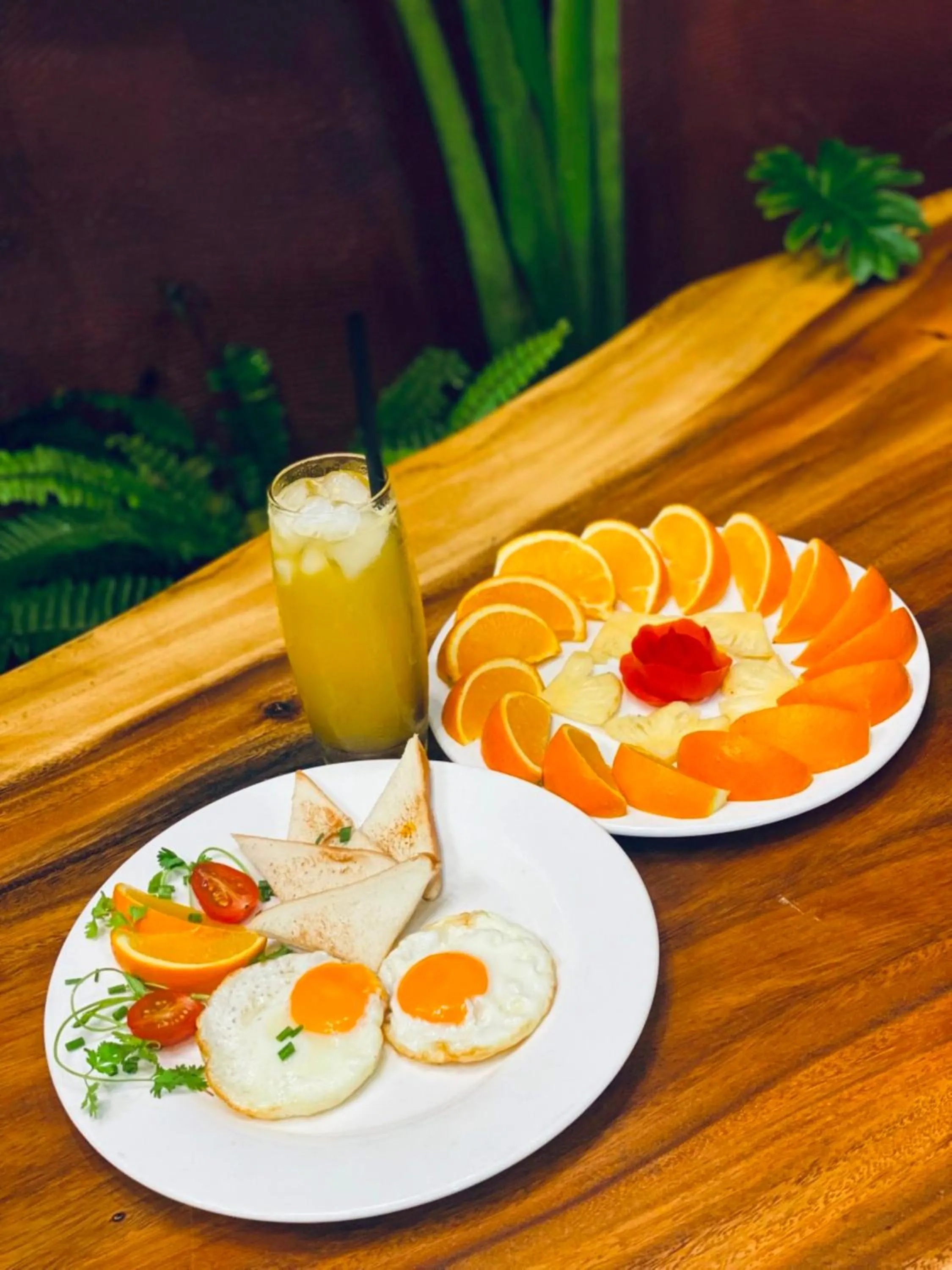 Continental breakfast in Luu Ngai Condotel Quy Nhon