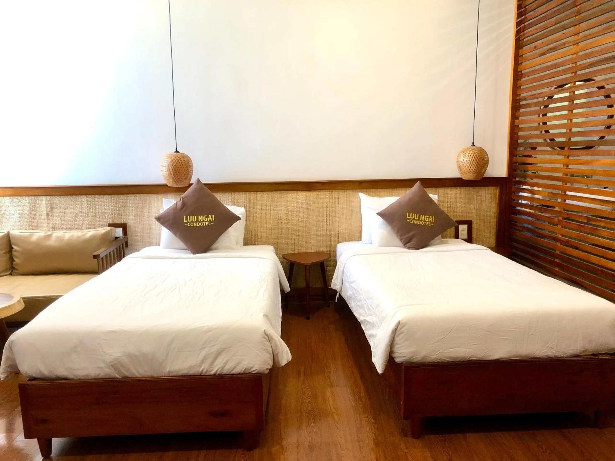 Bed in Luu Ngai Condotel Quy Nhon