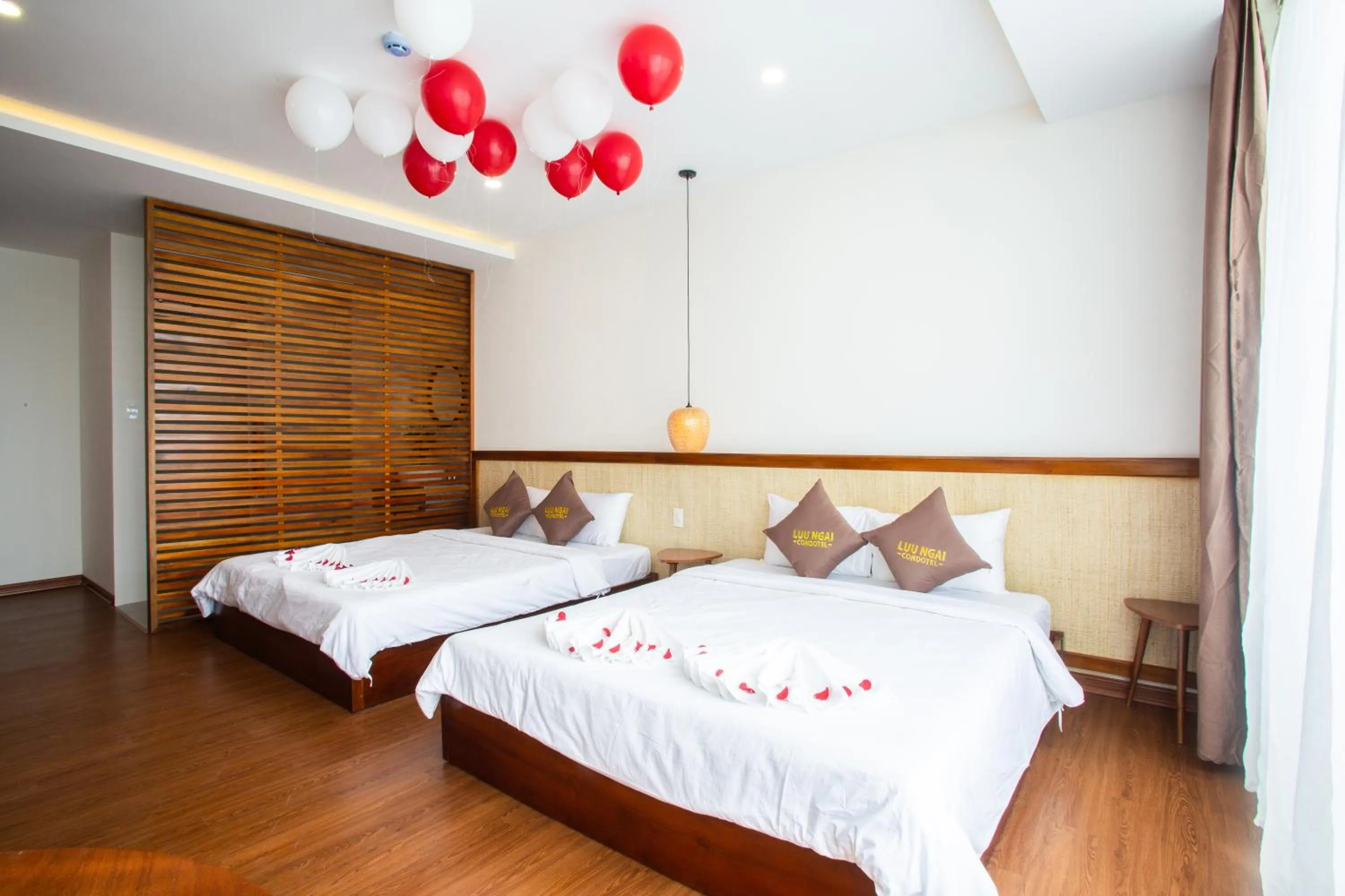 Photo of the whole room, Bed in Luu Ngai Condotel Quy Nhon
