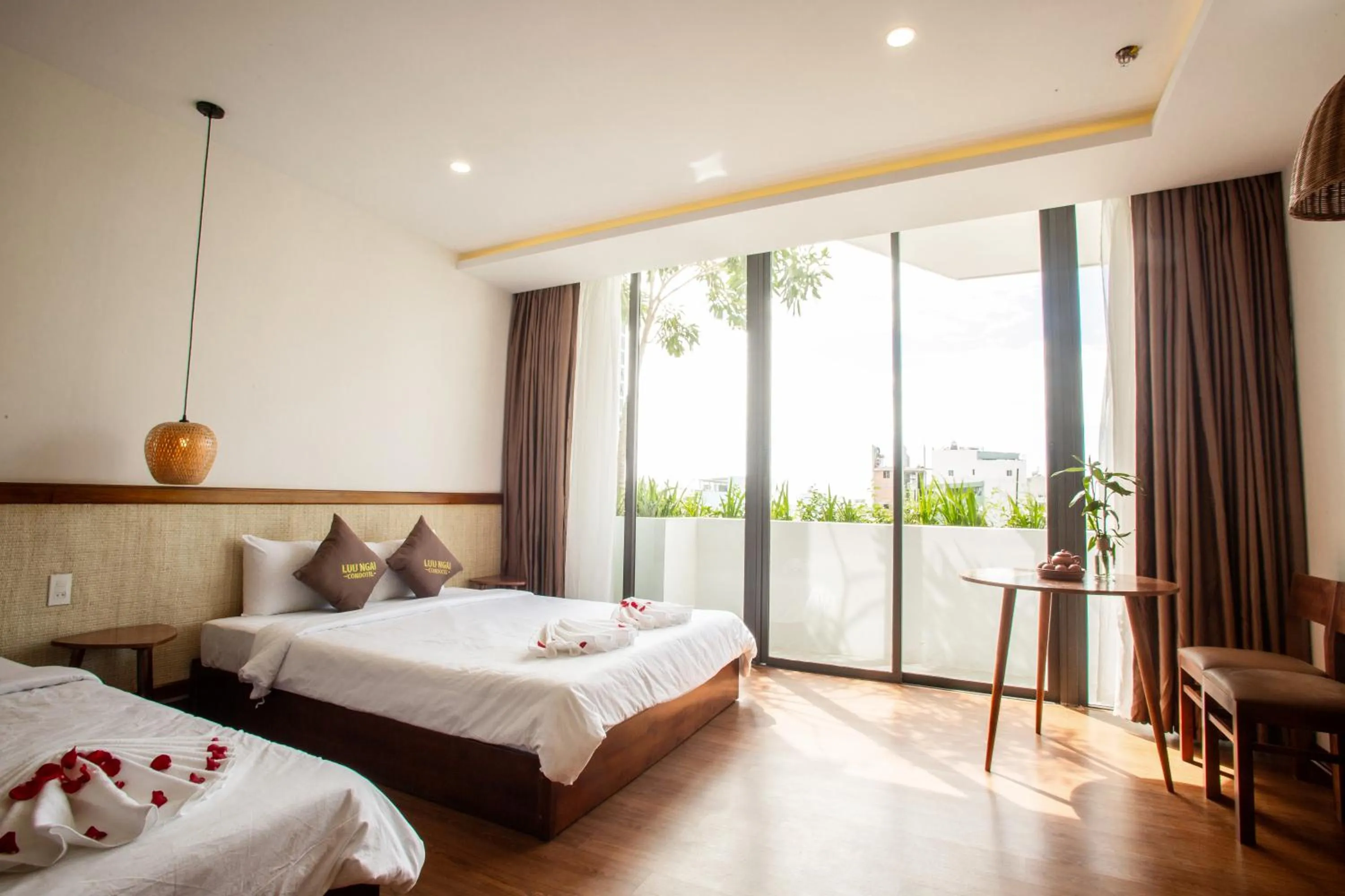 Photo of the whole room, Bed in Luu Ngai Condotel Quy Nhon