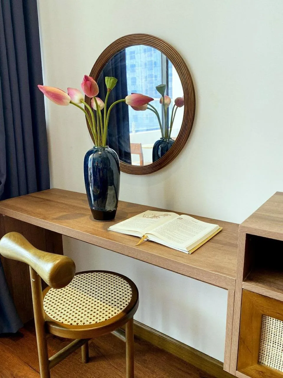 Decorative detail in Luu Ngai Condotel Quy Nhon