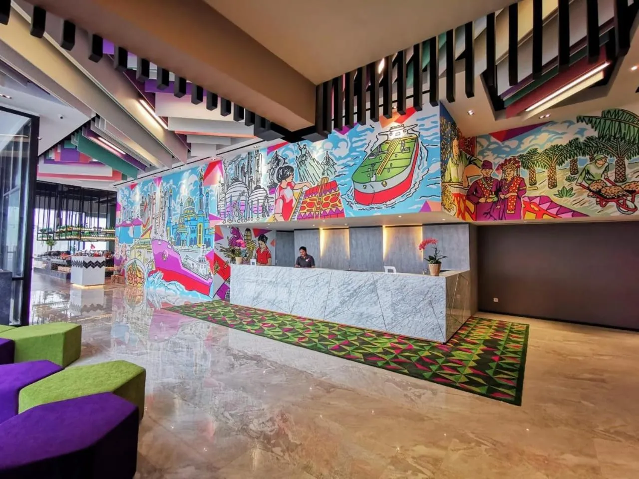 Lobby or reception in The Zuri Dumai