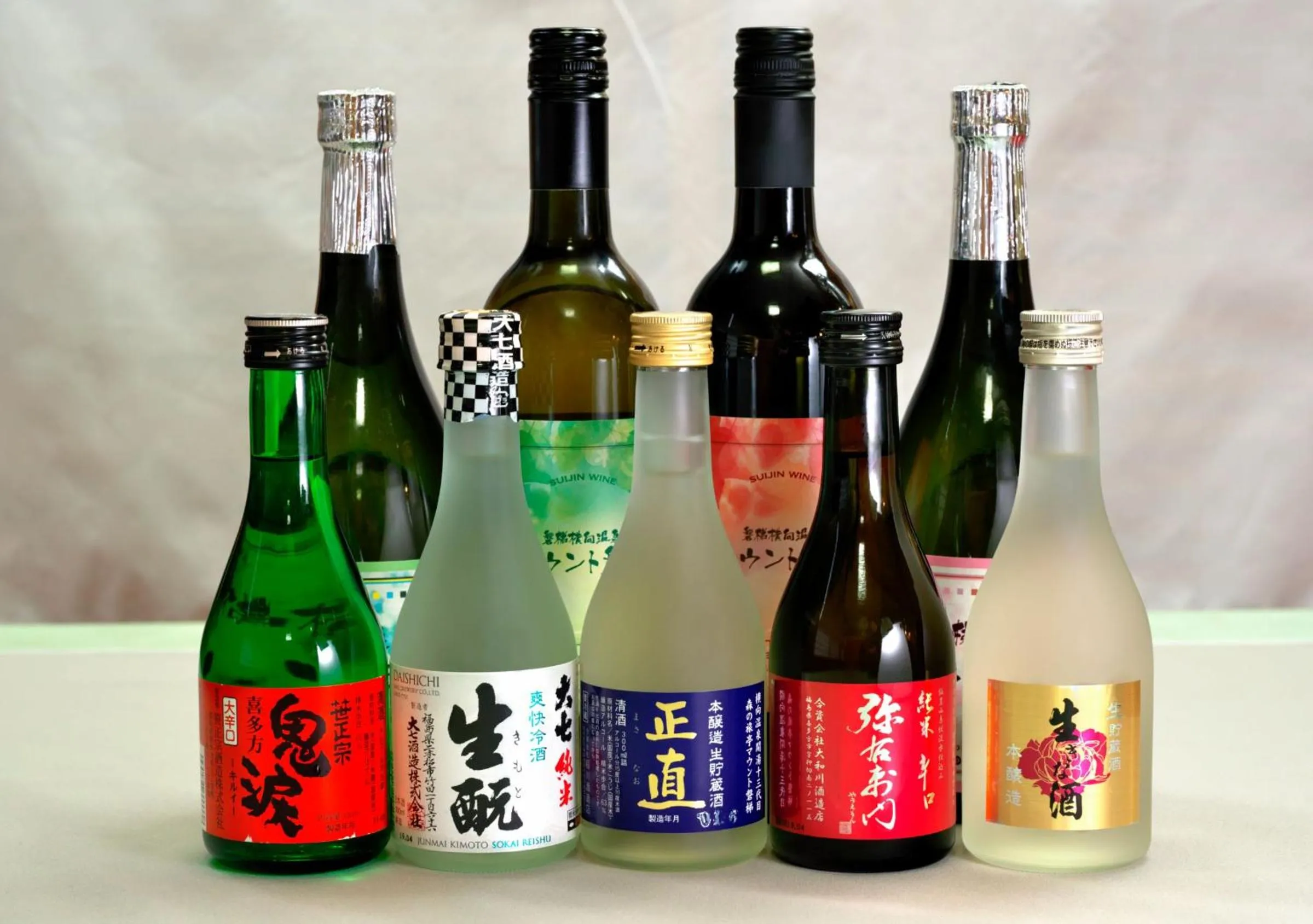 Alcoholic drinks in Mori no RyoTei Mount Bandai