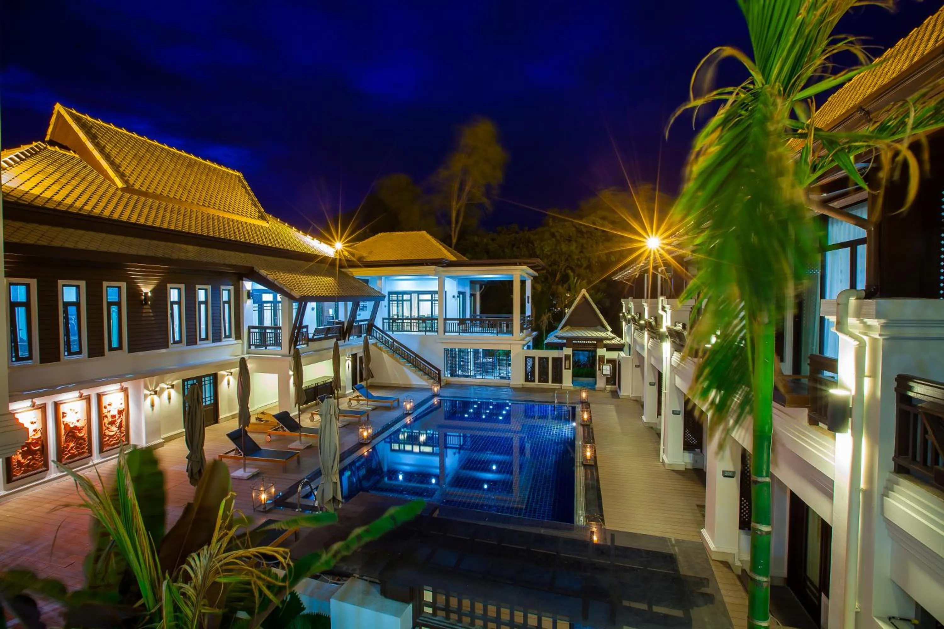Swimming pool in Huernnana Boutique Hotel