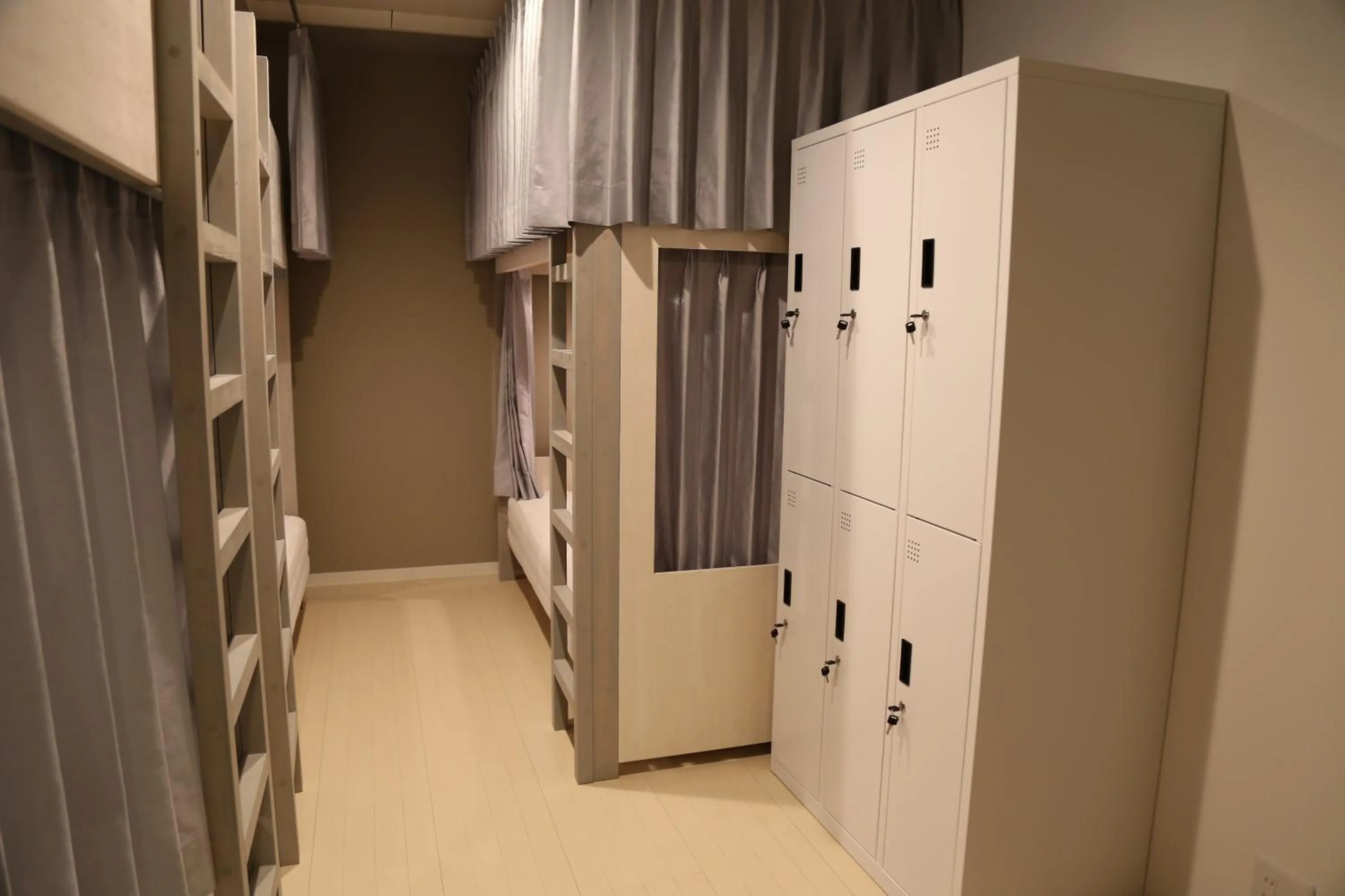 bunk bed in Iwatoyama Hostel