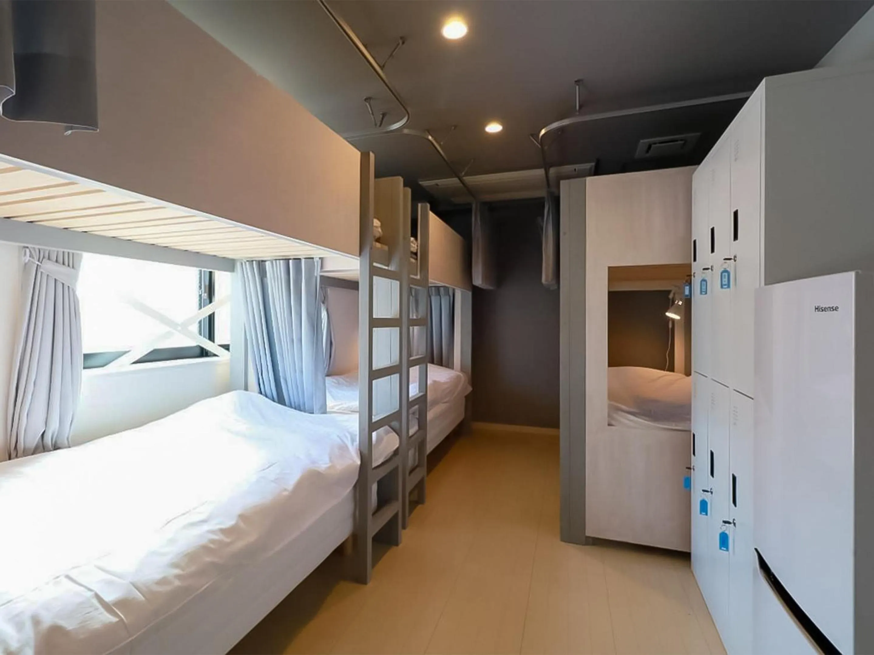 Photo of the whole room, Bed in Iwatoyama Hostel