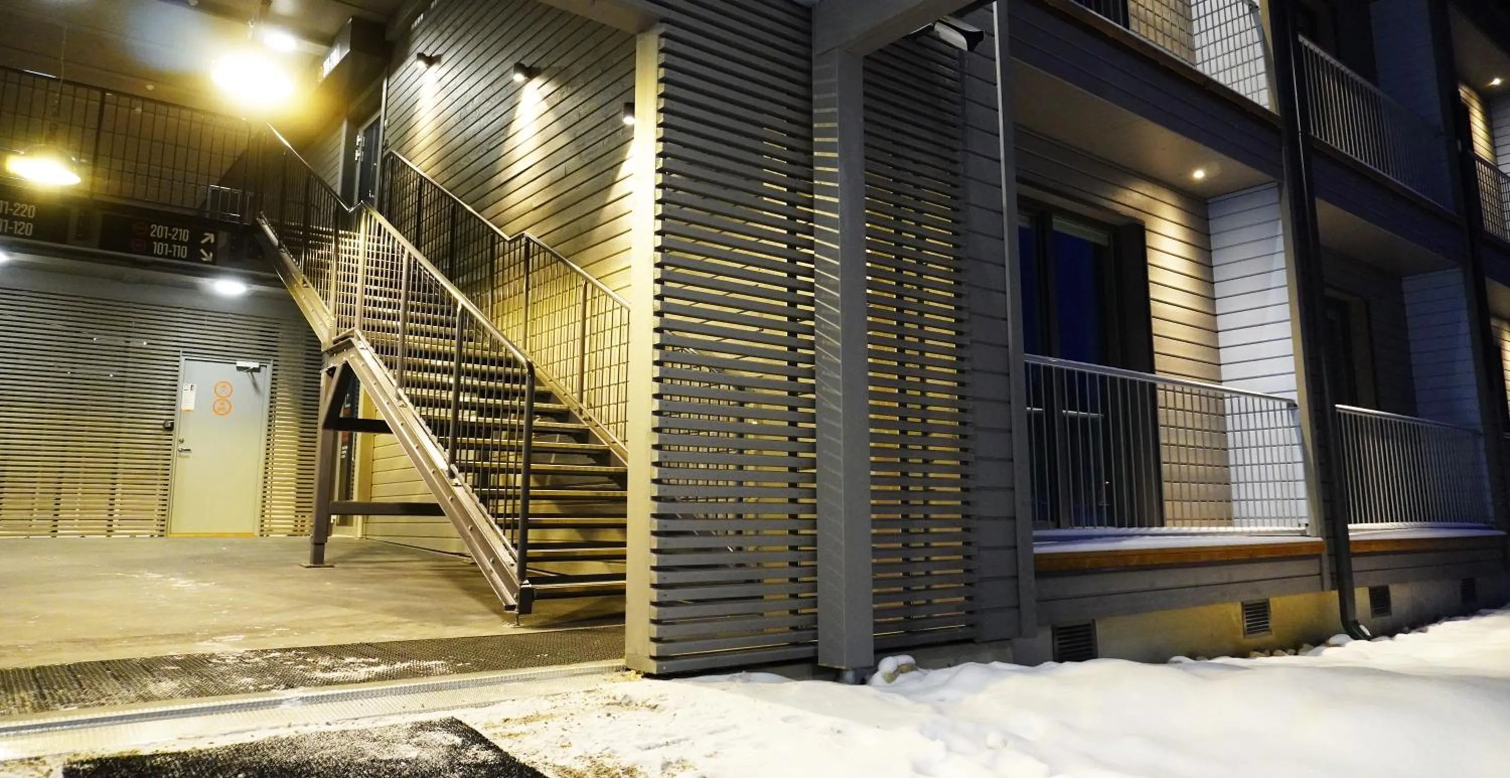 Property building in KIDE hotel by Iso-Syöte