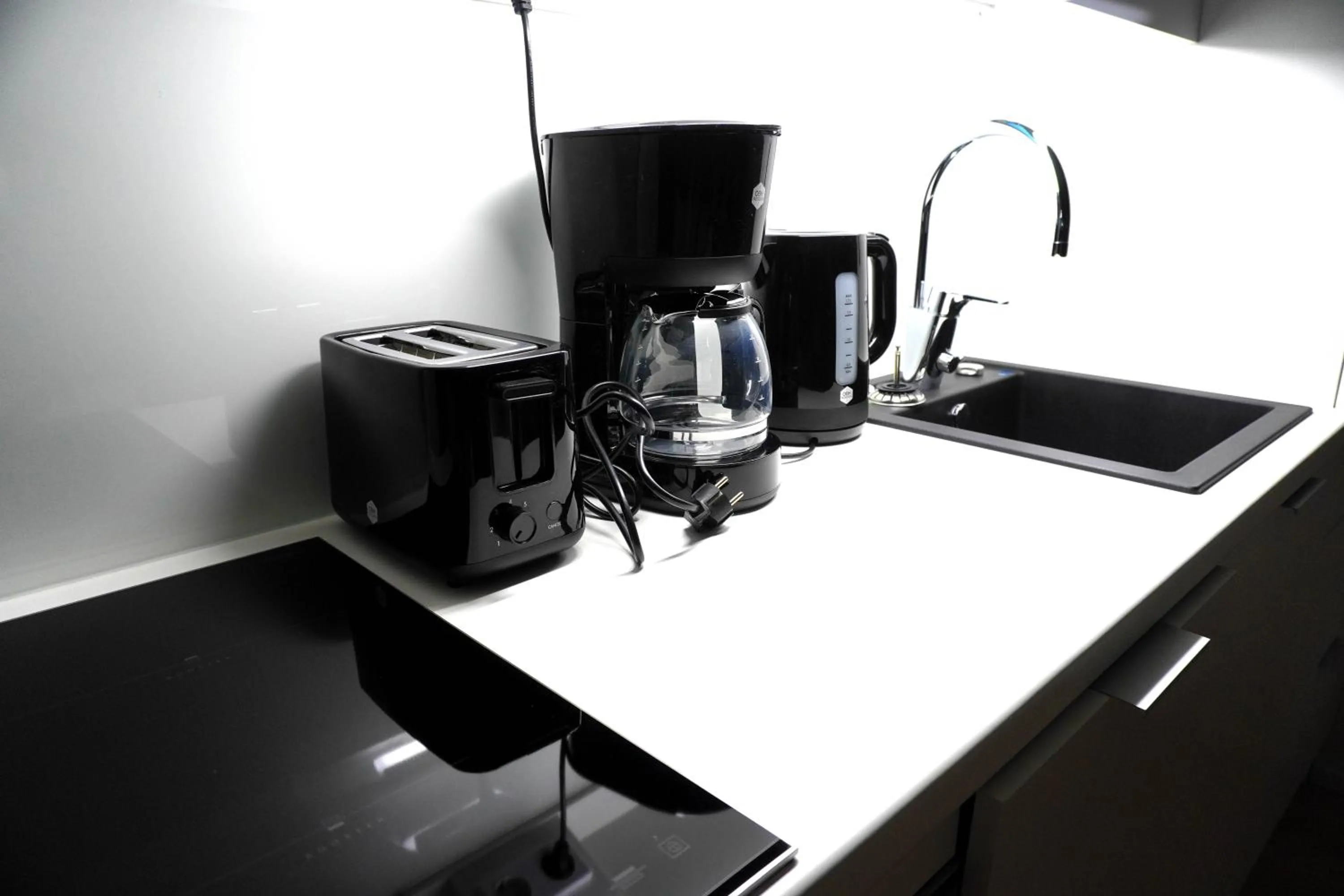 Coffee/tea facilities in KIDE hotel by Iso-Syöte