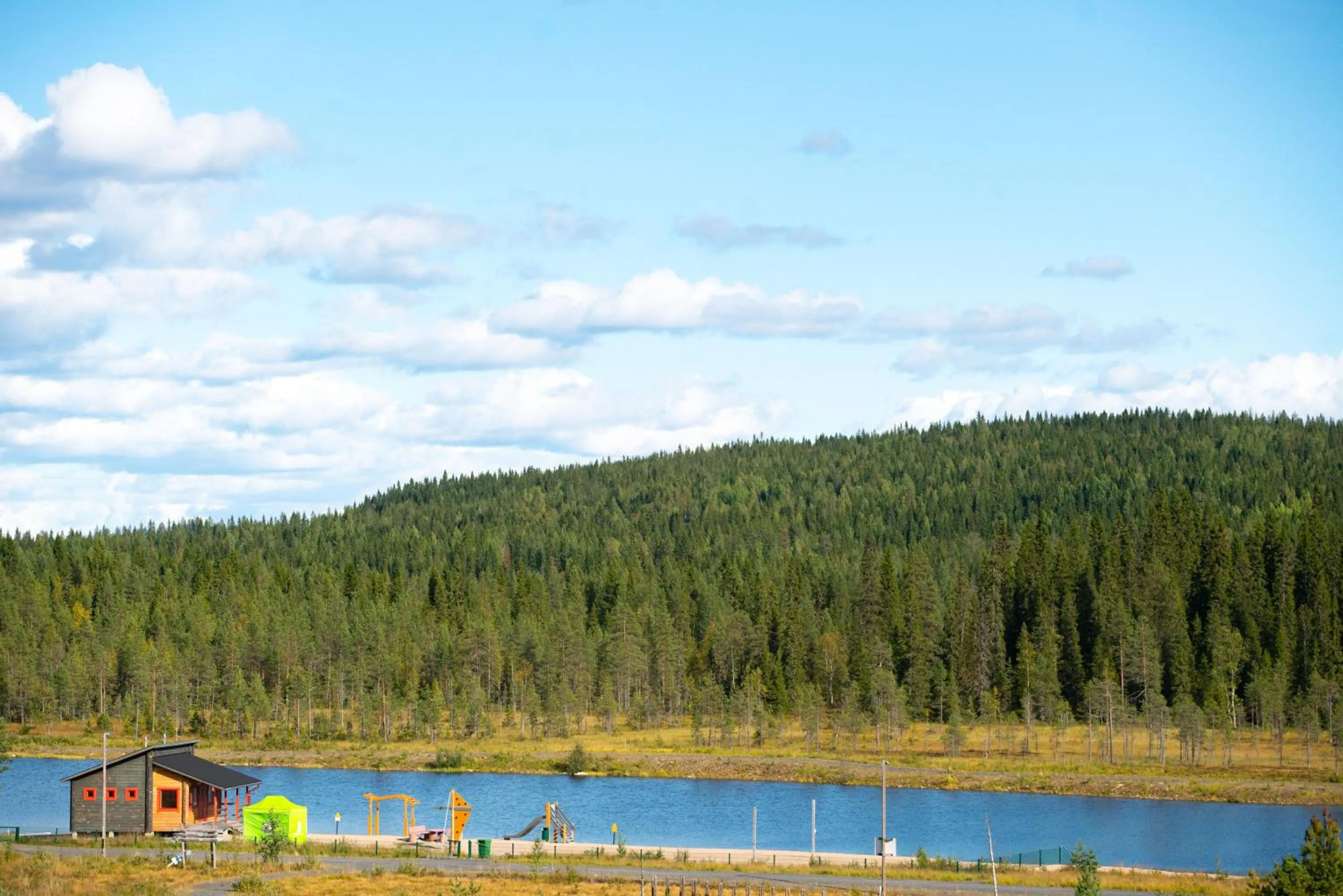 Natural landscape in KIDE hotel by Iso-Syöte