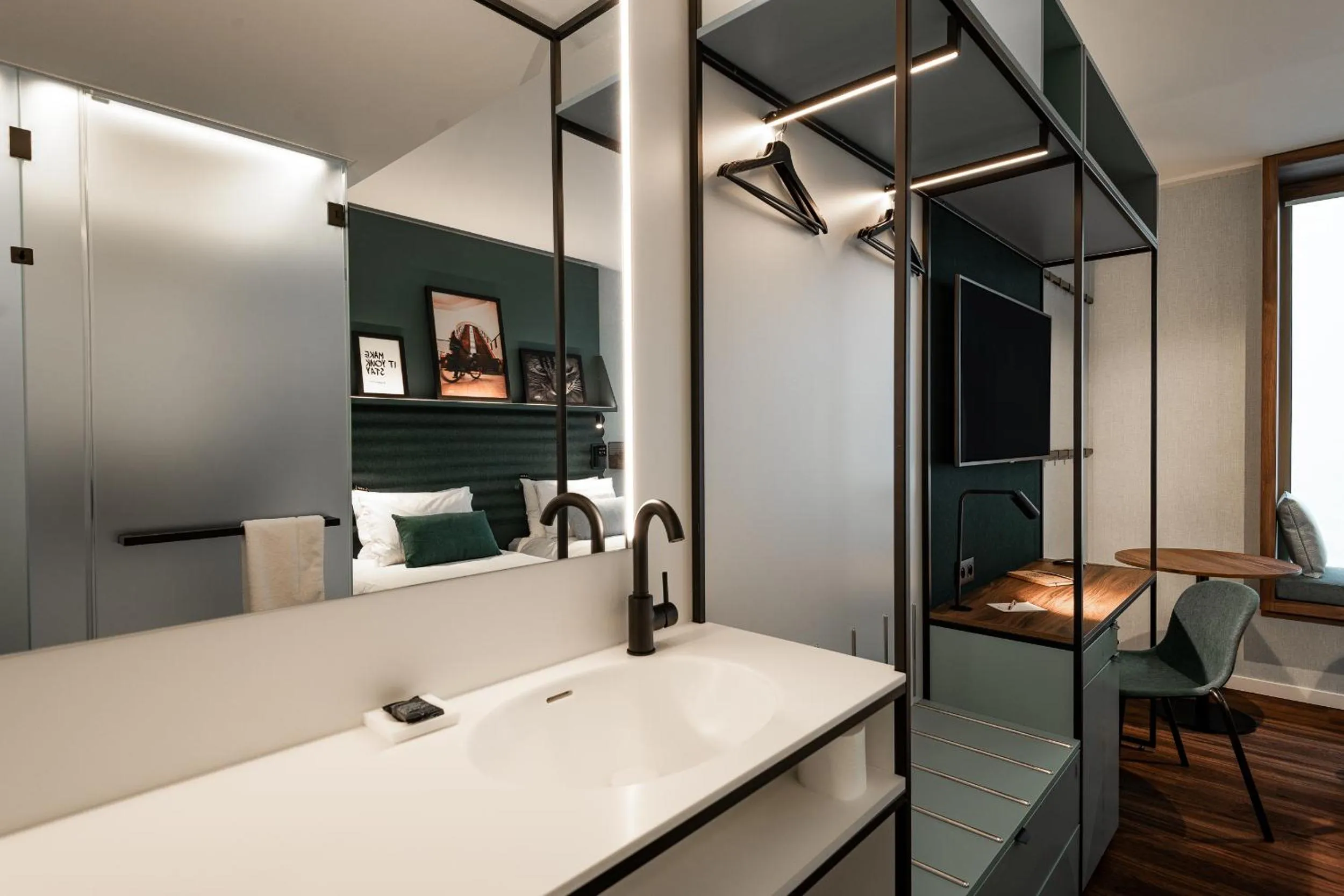 Bed in A-STAY Antwerp