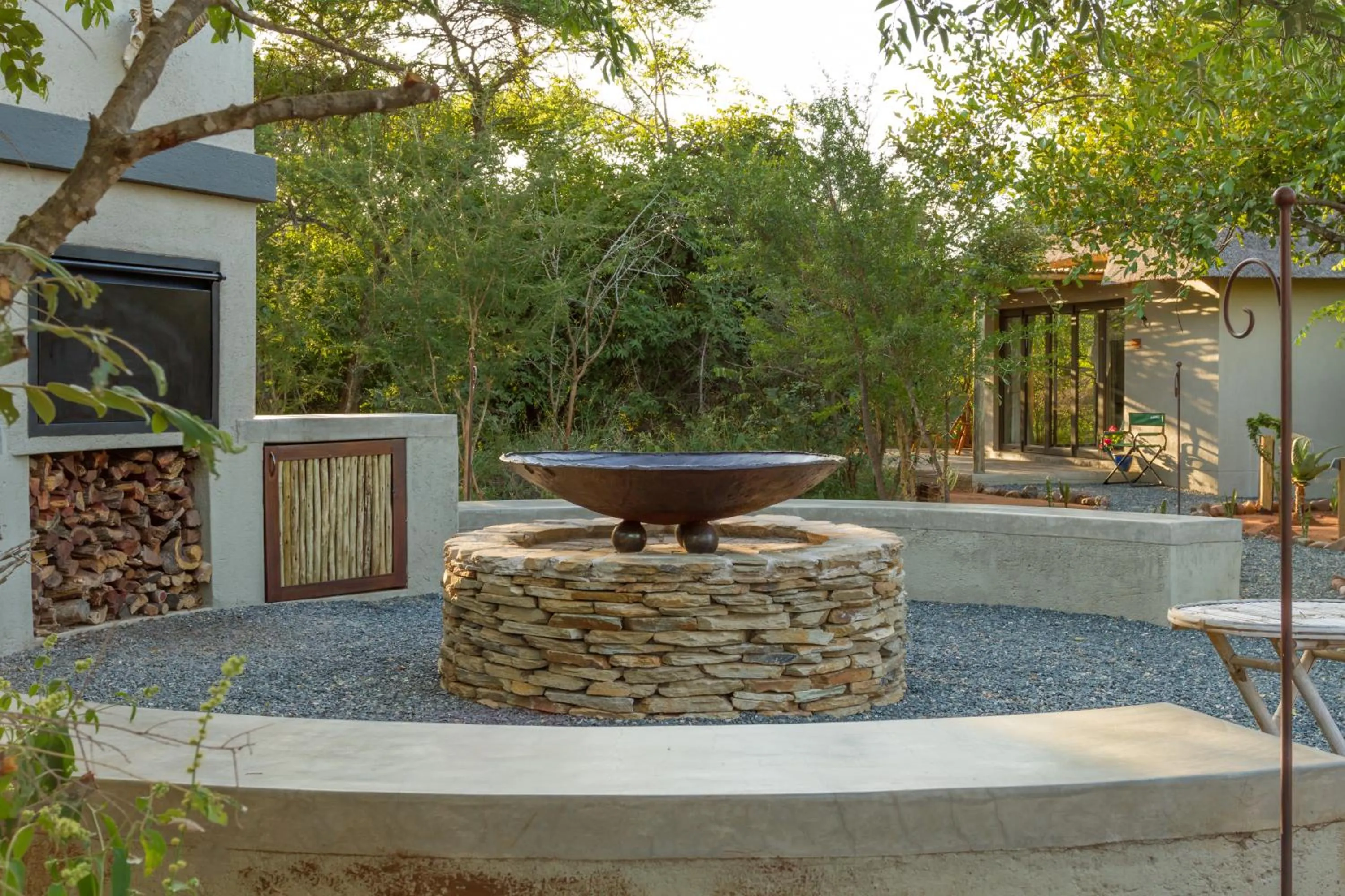 Garden in Ukuthula Bush Lodge