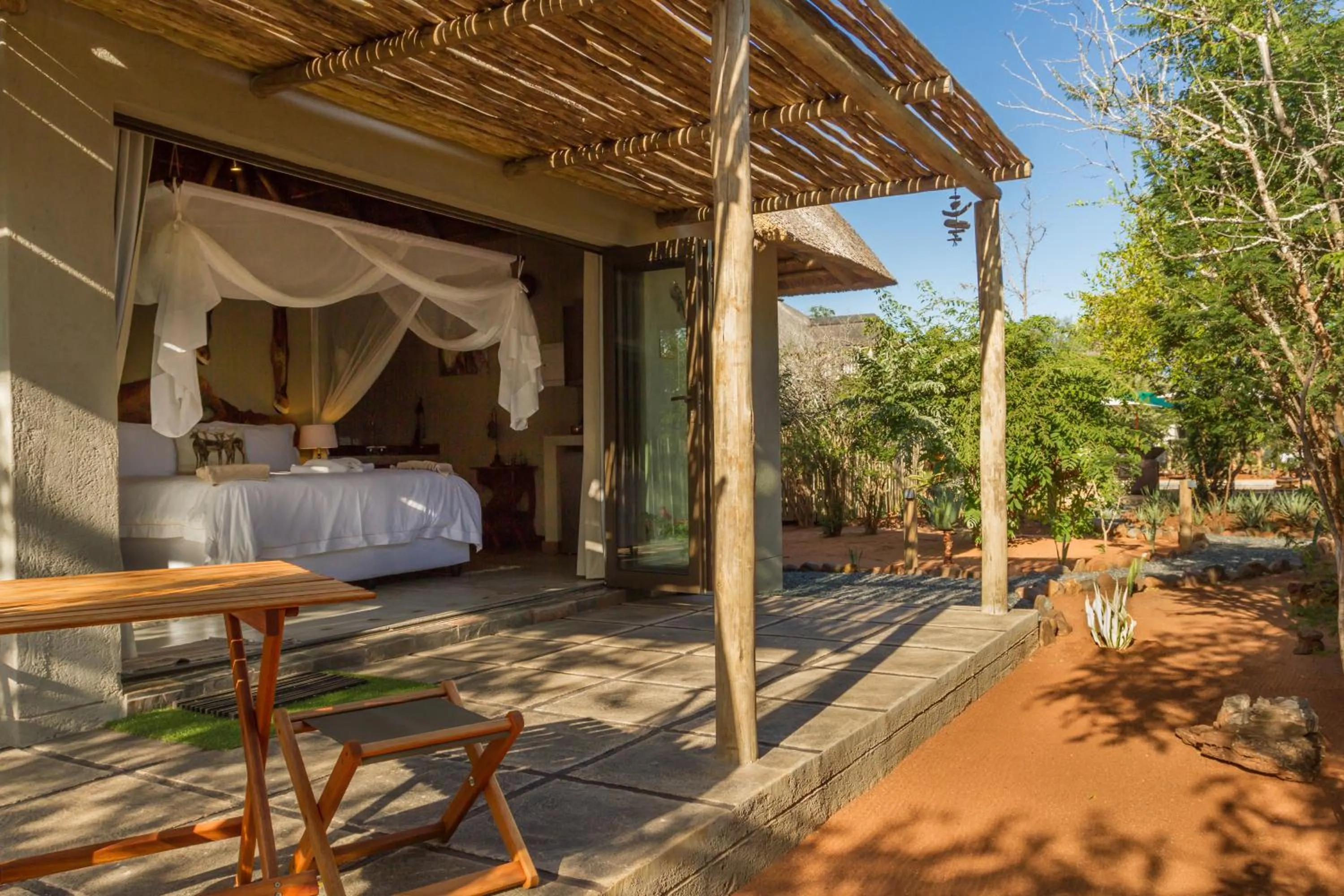 Patio in Ukuthula Bush Lodge