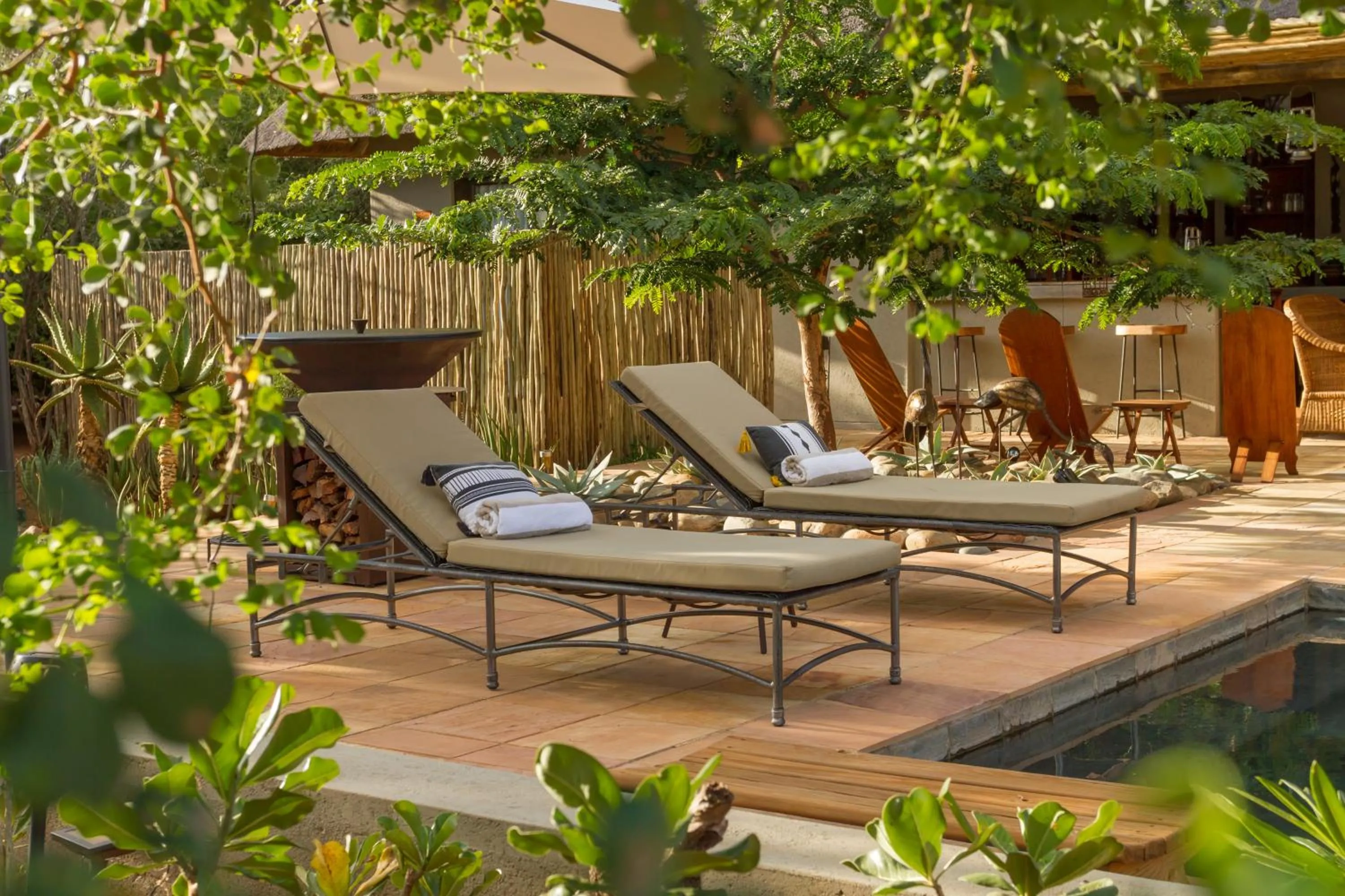 Natural landscape in Ukuthula Bush Lodge